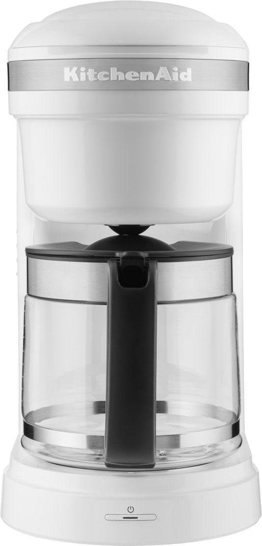 1,7 mit WEISS«, spiralförmigem 3 Filterkaffeemaschine Jahren Garantie KitchenAid »5KCM1208EWH Drip-Kaffeemaschine l Wasserauslass Kaffeekanne, XXL mit CLASSIC