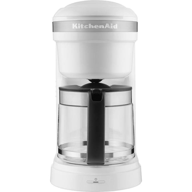 KitchenAid Filterkaffeemaschine »5KCM1208EWH WEISS«, 1,7 l Kaffeekanne,  CLASSIC Drip-Kaffeemaschine mit spiralförmigem Wasserauslass mit 3 Jahren  XXL Garantie