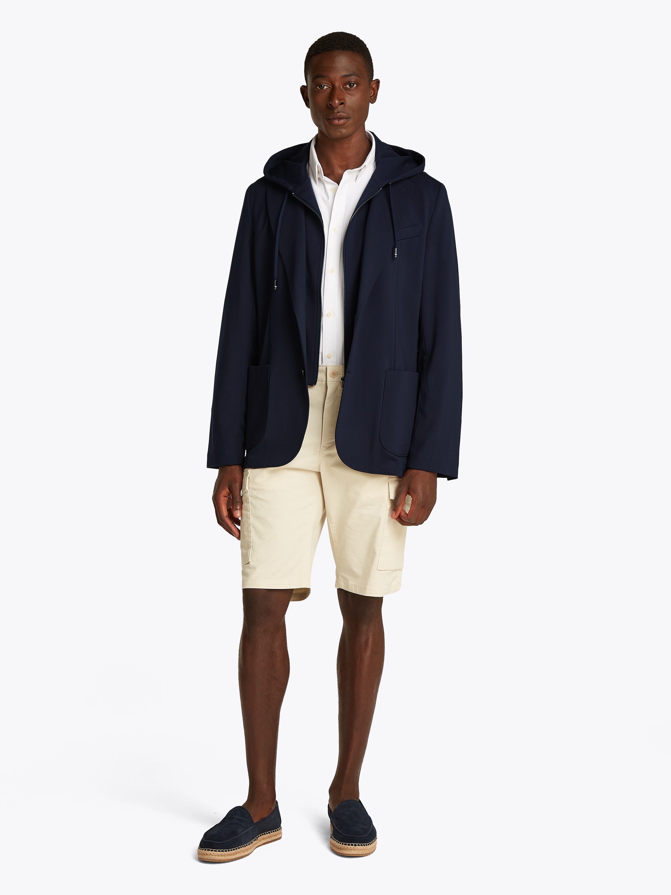 Tommy Hilfiger Sakko »DC PUNTO MILANO HOOD BLAZER«, mit herausnehmbaren Kapuzeninlay