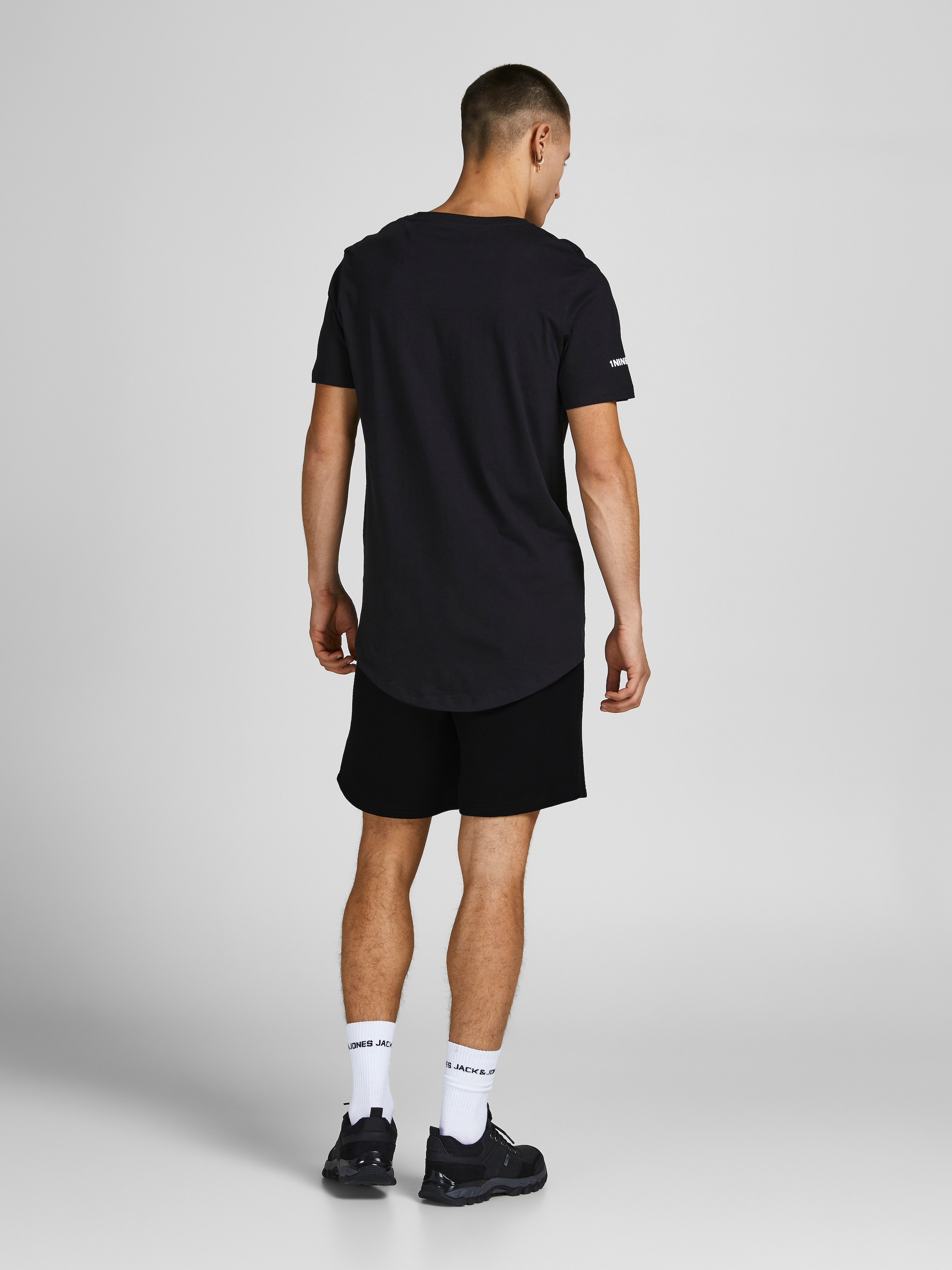 Jack & Jones Shorts »JPSTGORDON BRADLEY SWEAT SHORTS MID«, mit elastischem Bund