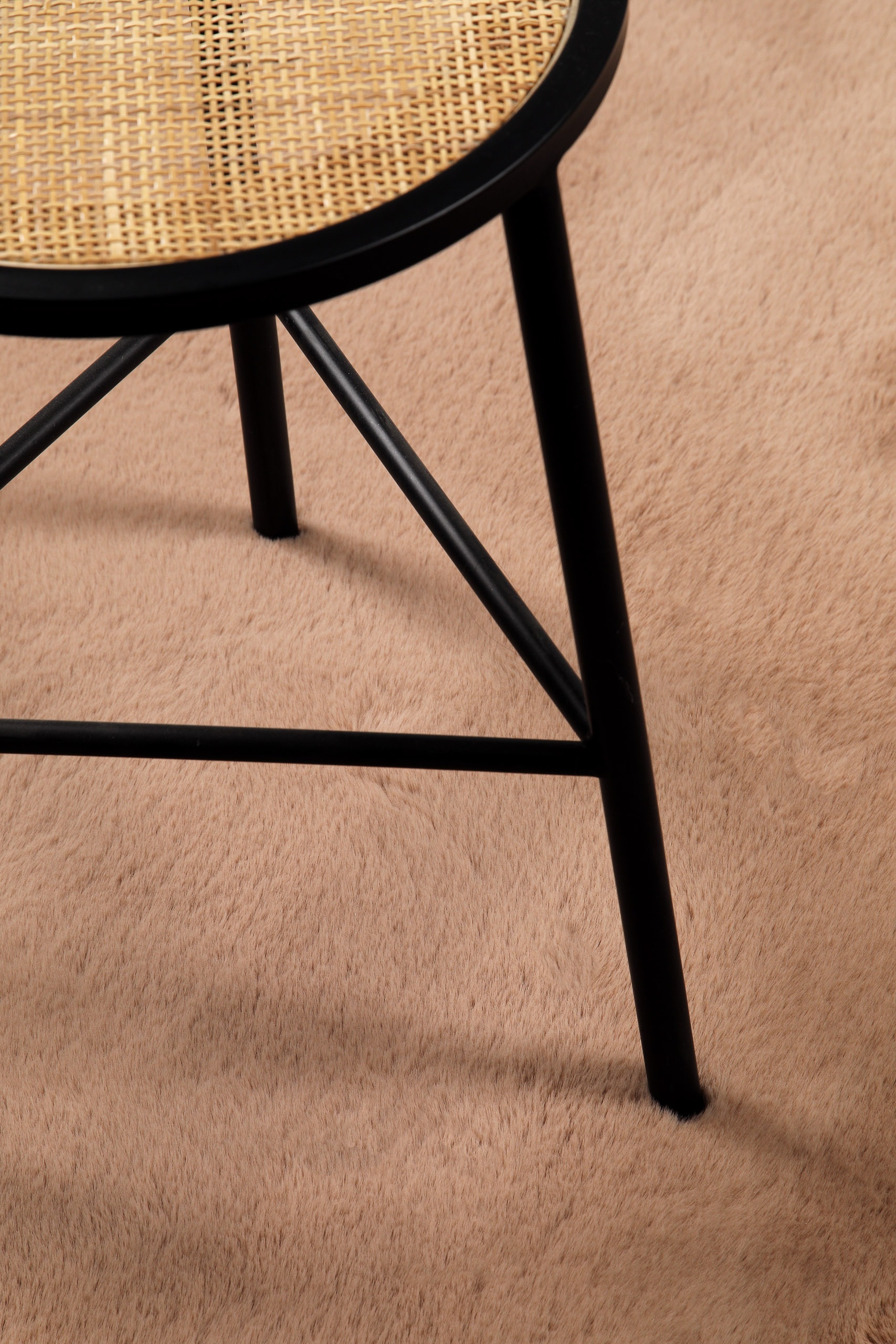 Esprit Hochflor-Teppich »Alice ESP-4377, Kunstfell«, rechteckig, 25 mm Höhe, Kaninchenfell-Haptik, besonders weich und dicht, für alle Räume
