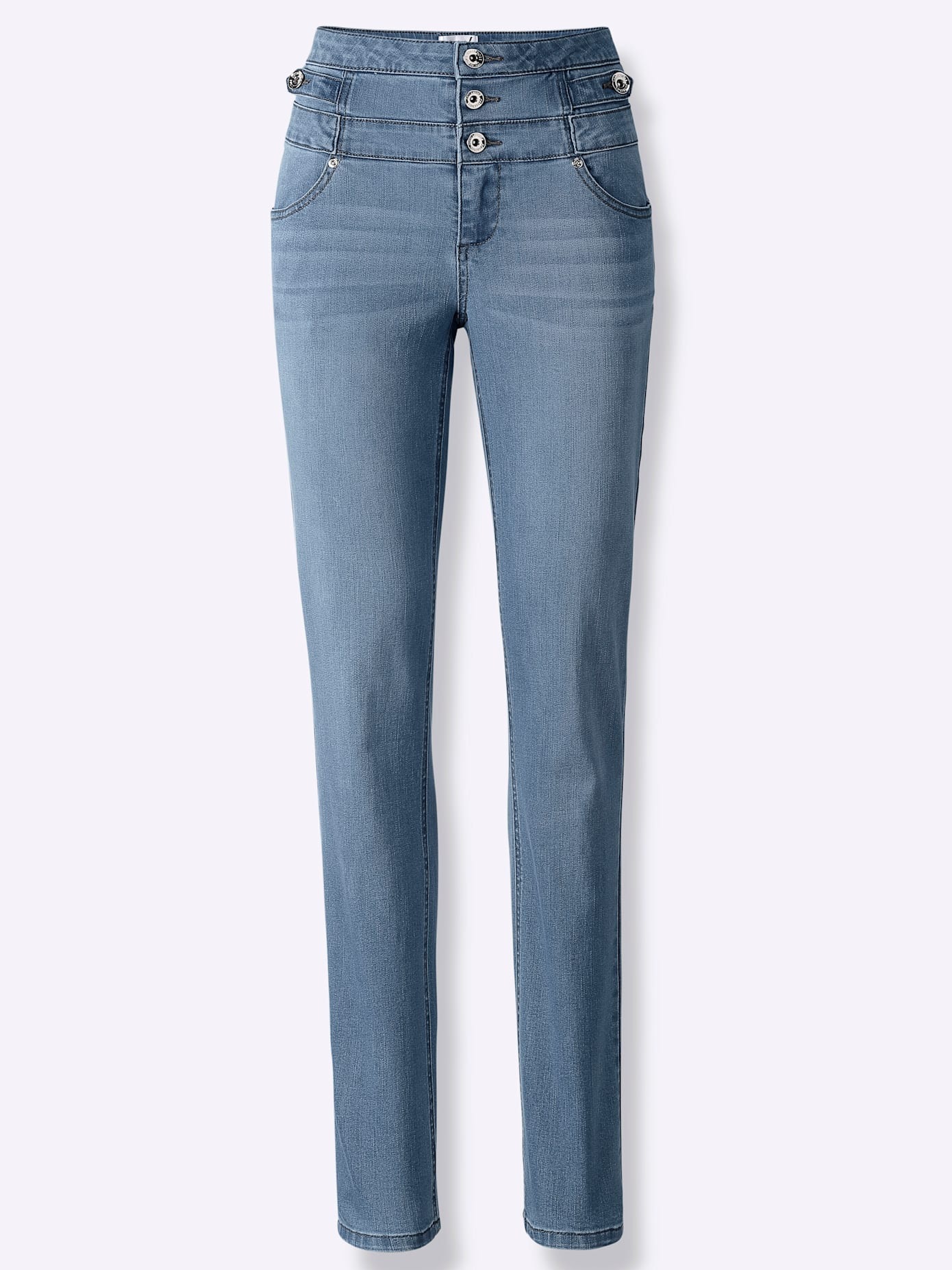 Casual Looks Bequeme Jeans, (1 tlg.)