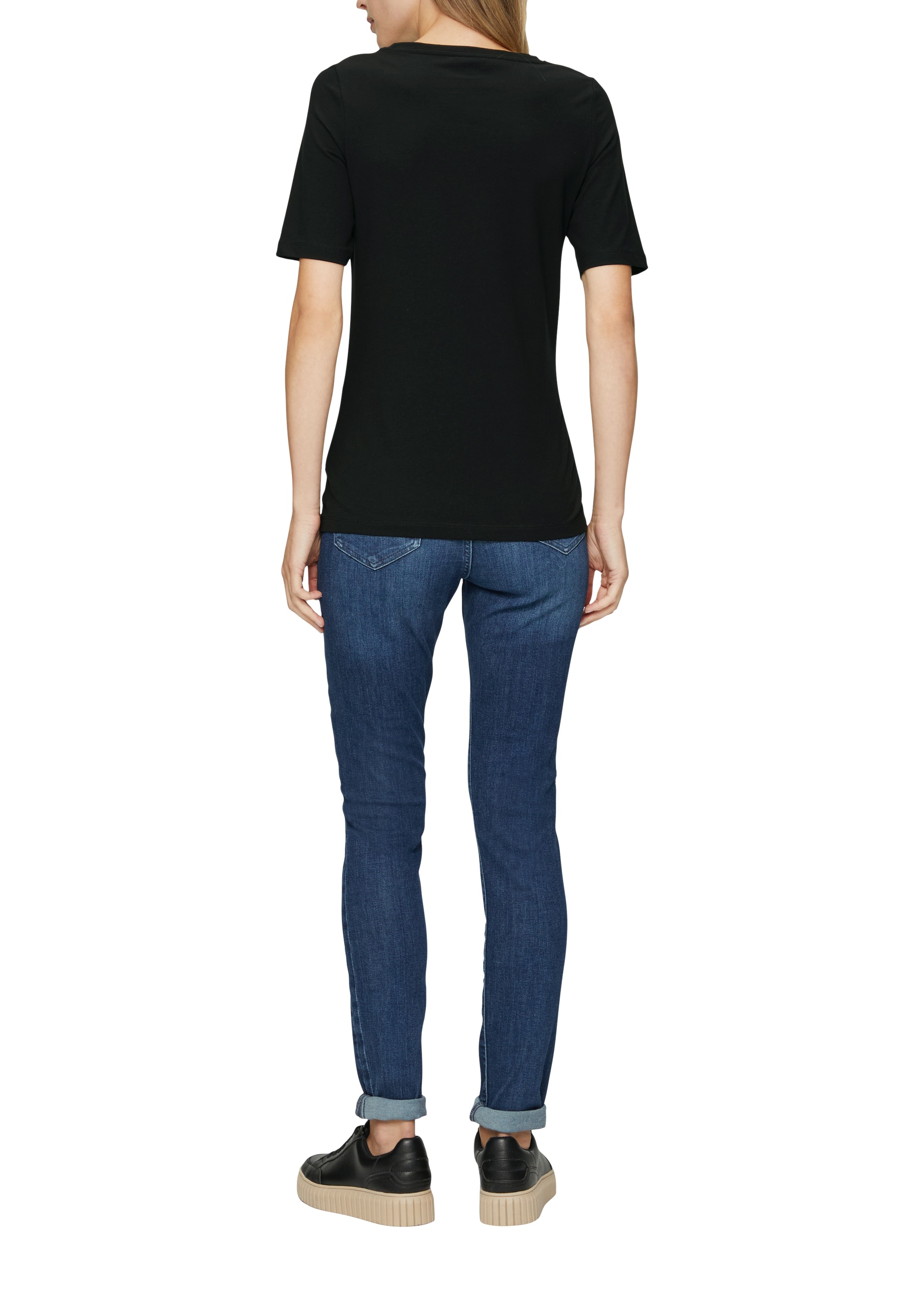 s.Oliver T-Shirt, mit Logoschriftzug