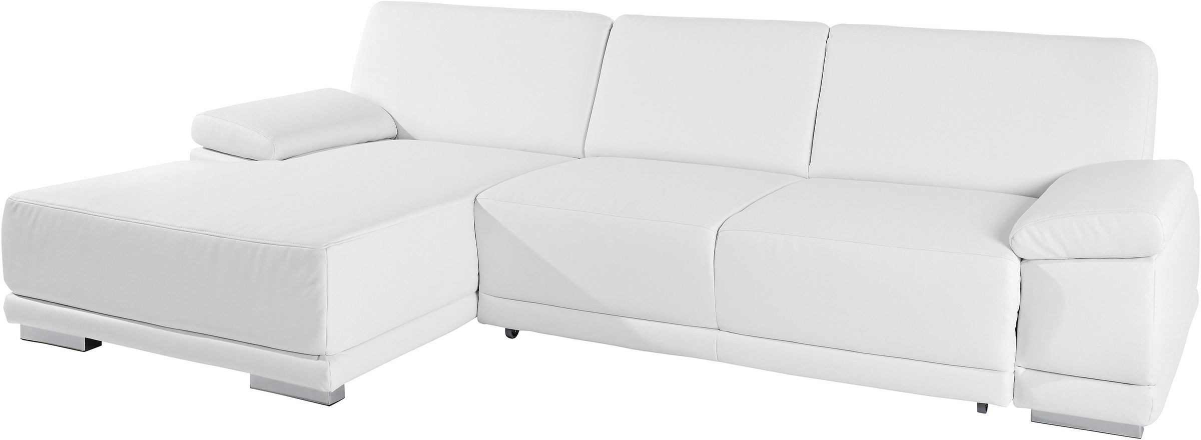 sit&more Ecksofa »Coria L-Form«, mit XL-Recamiere, wahlweise mit Bettfunktion