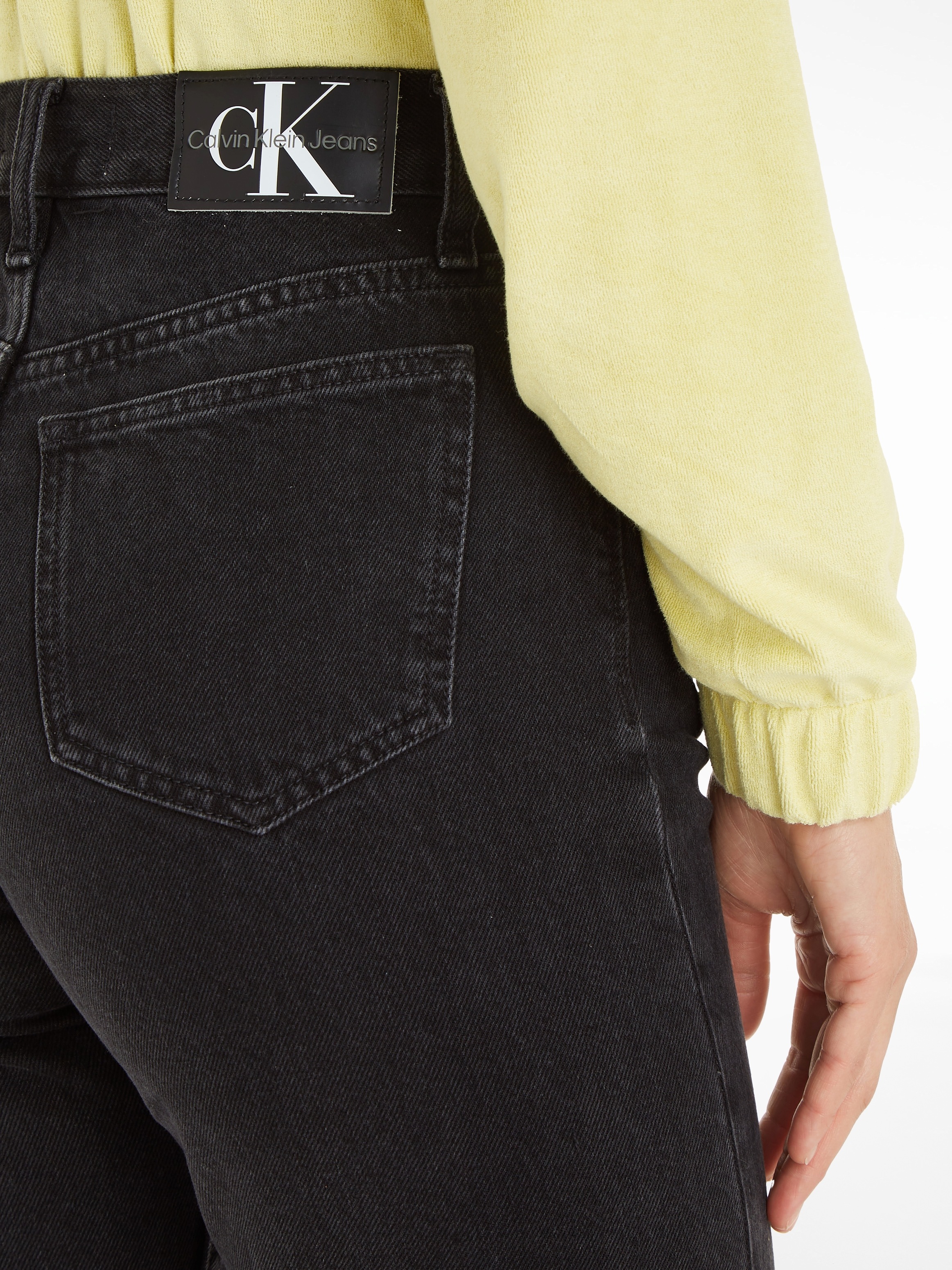 Calvin Klein Jeans Straight-Jeans STRAIGHT«, RISE ♕ bei im 5-Pocket-Style »HIGH