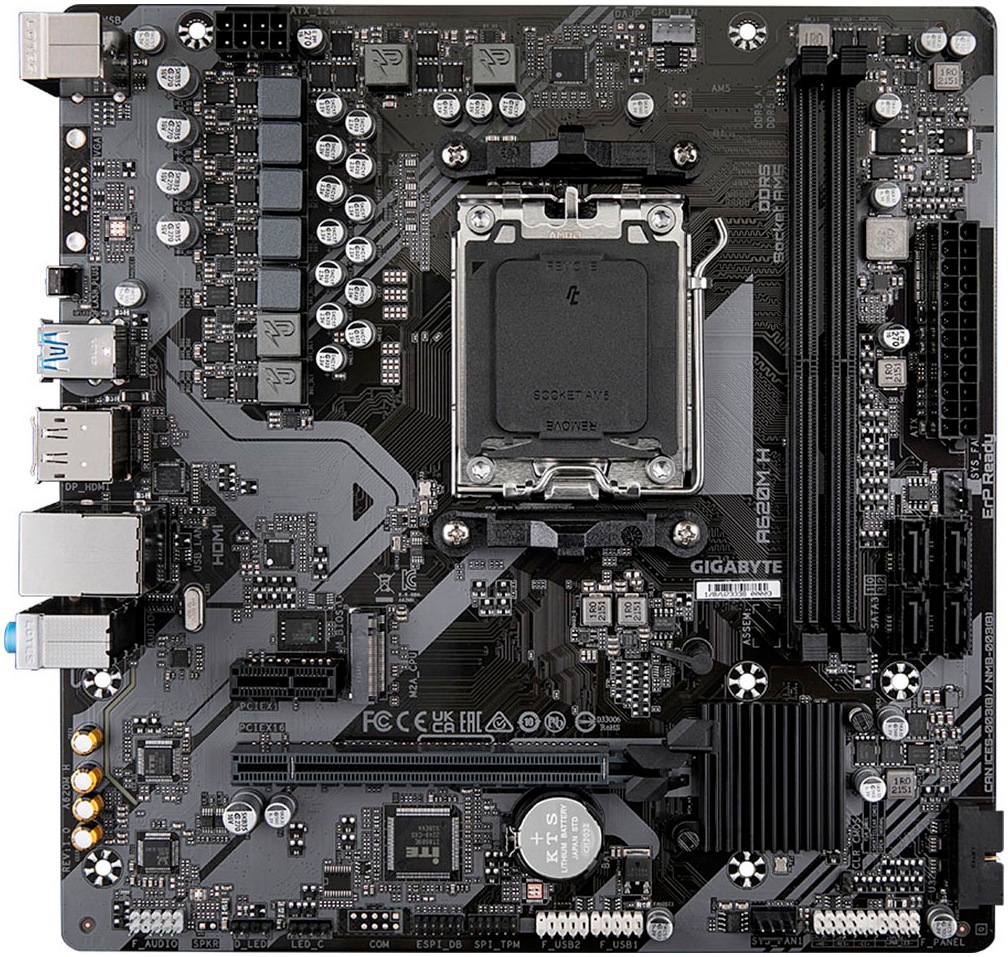 Gigabyte Mainboard »A620M H«