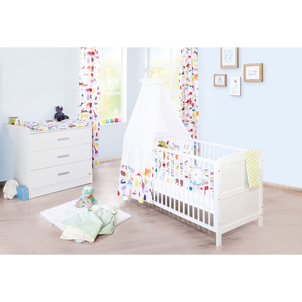 Pinolino® Babymöbel-Set »Viktoria«, (Spar-Set, 2 St., Kinderbett, Wickelkommode)