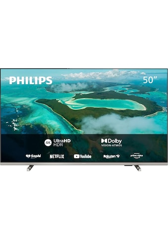 LED-Fernseher »50PUS7657/12«, 126 cm/50 Zoll, 4K Ultra HD, Smart-TV