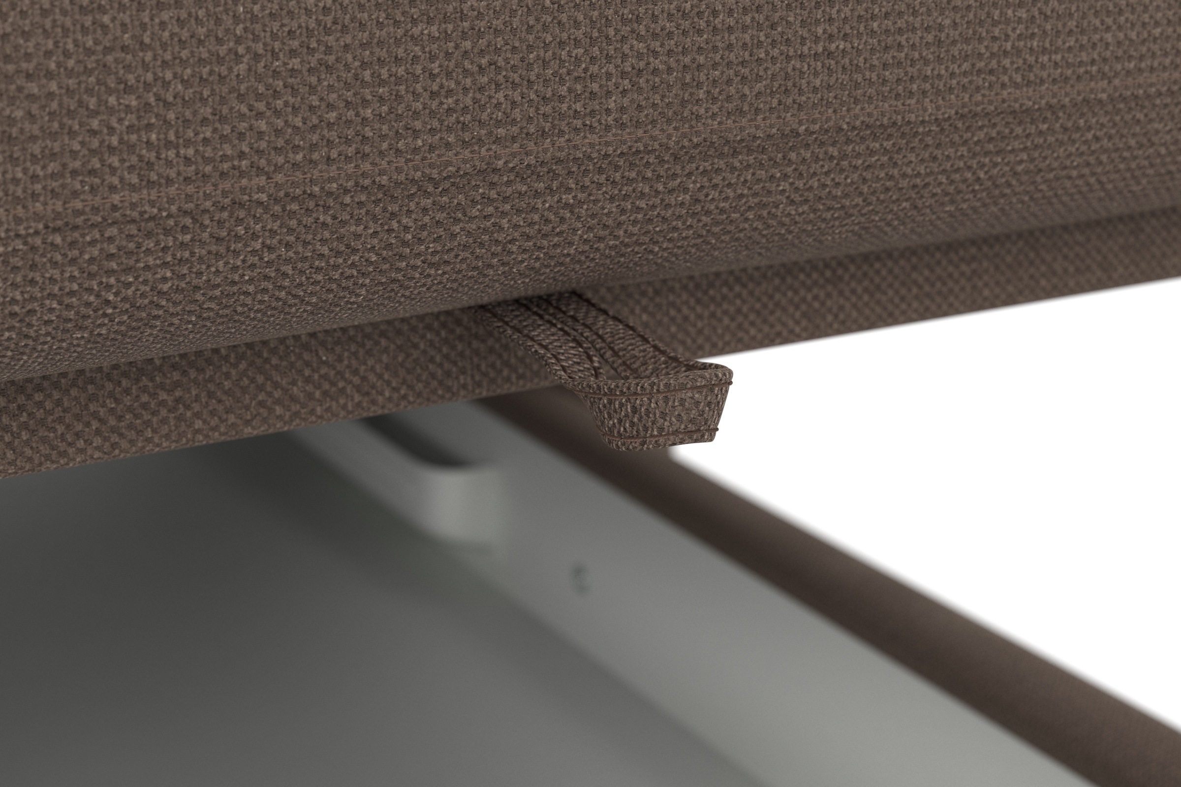 Places of Style Ecksofa »Calando L-Form«, wahlweise mit Bettfunktion, Bettkasten und Armteilfunktion