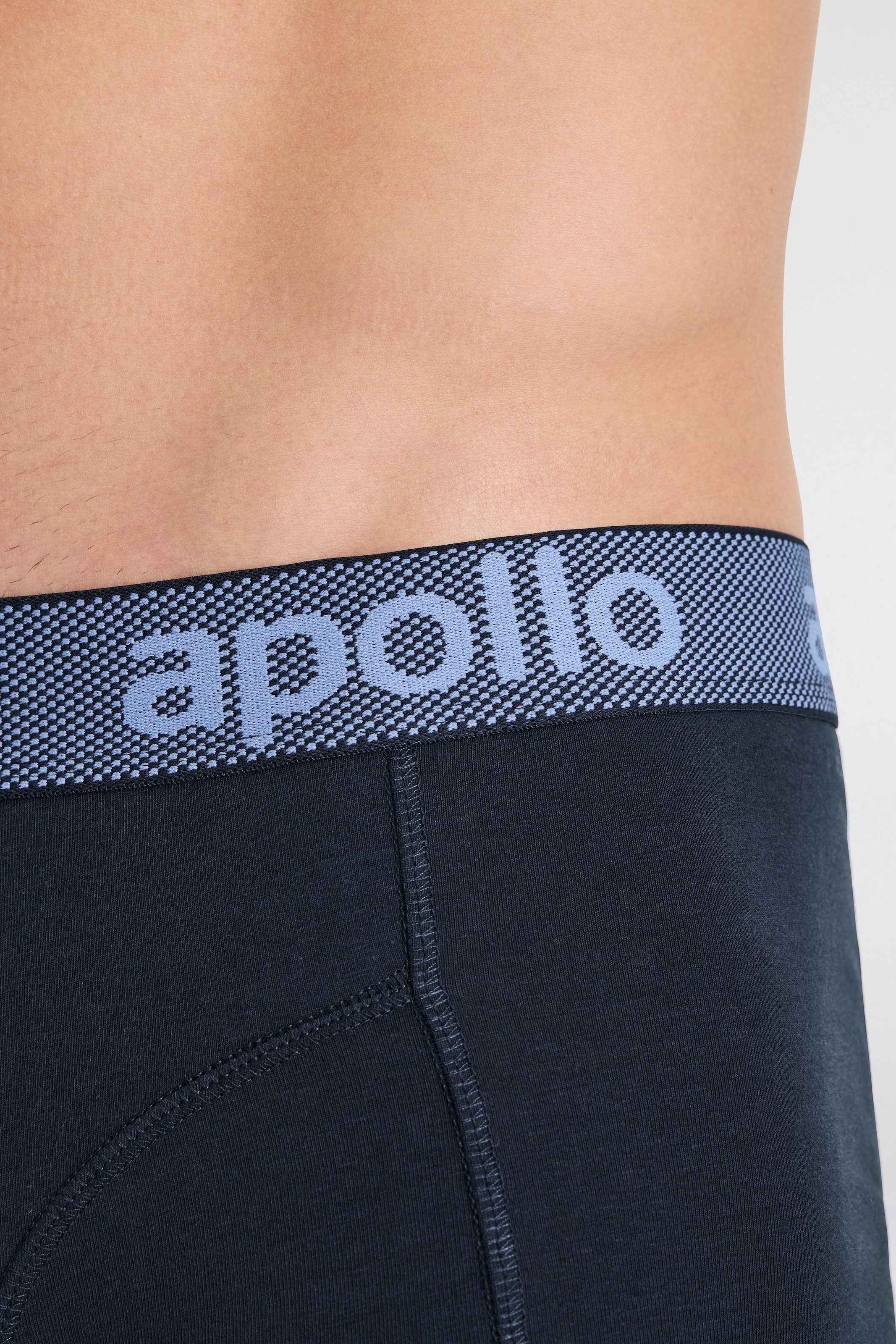 Apollo Boxer »MEN BOXERSHORTS«, (3er Pack), mit hohem Baumwollanteil, elastisch und gut an den Körper anpassend