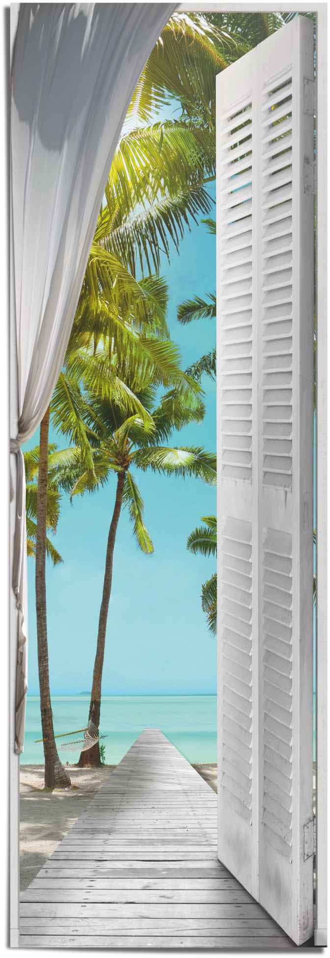 Reinders! Poster »Tropische Ansicht Sonne - Mer - Strand - Urlaub«, (1 St.)