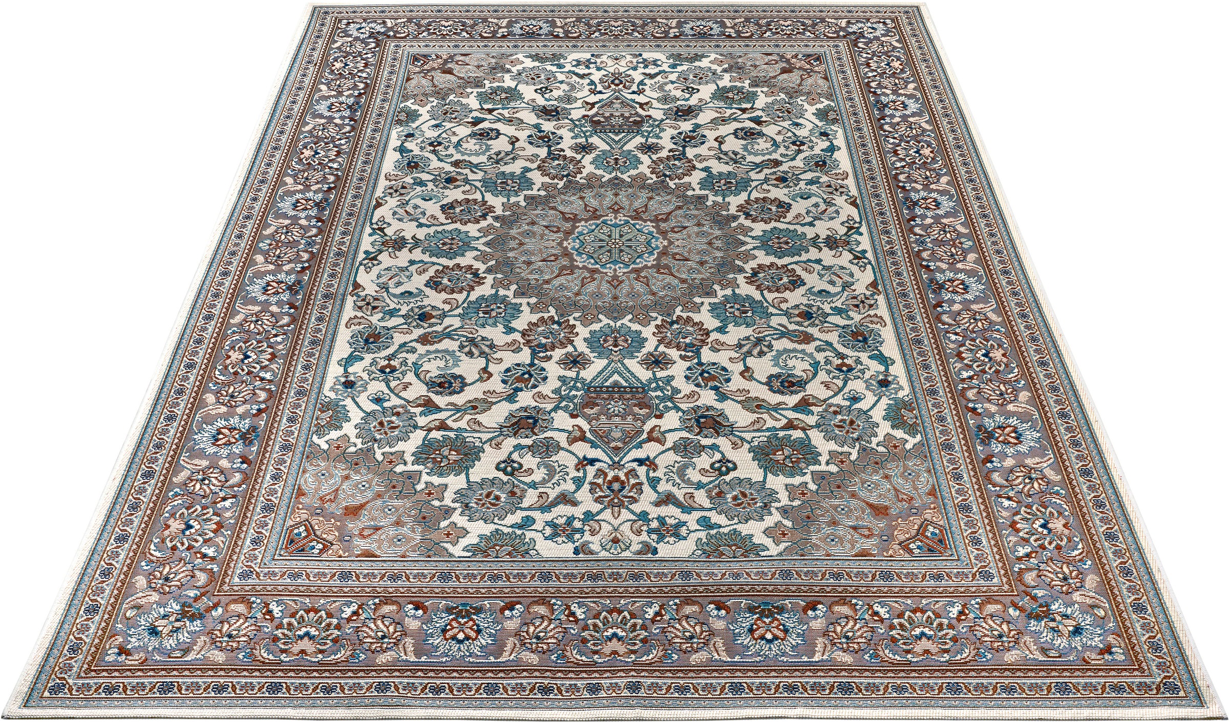 HANSE Home Teppich »Kadi«, rechteckig, 3 mm Höhe, In-& Outdoor, Teppich, Wetterfest, Balkon, Garten, Wohnzimmer, Orient