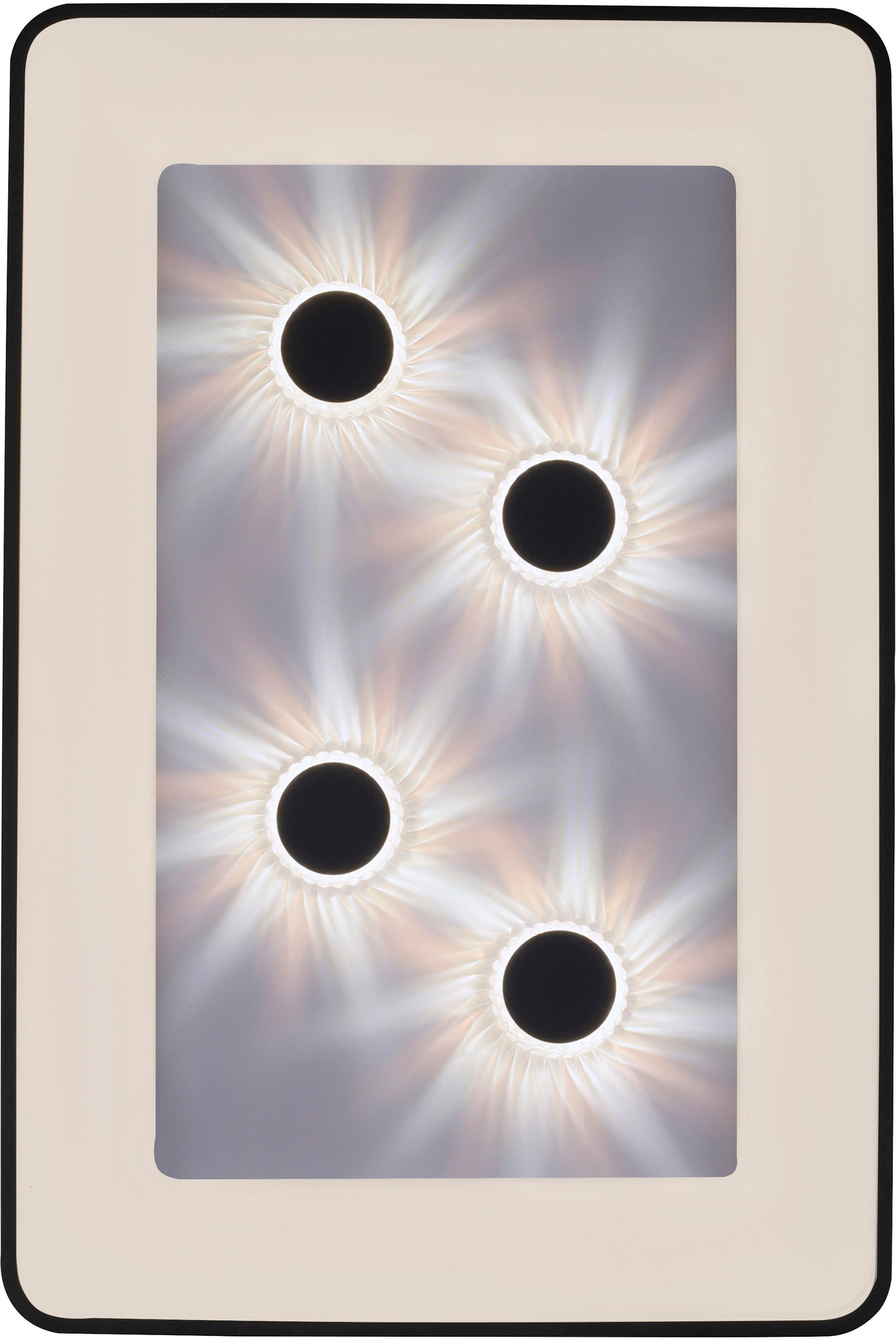 JUST LIGHT Deckenleuchte »VERTIGO« LED-Board 1 Stk. warmweiß - kaltweiß