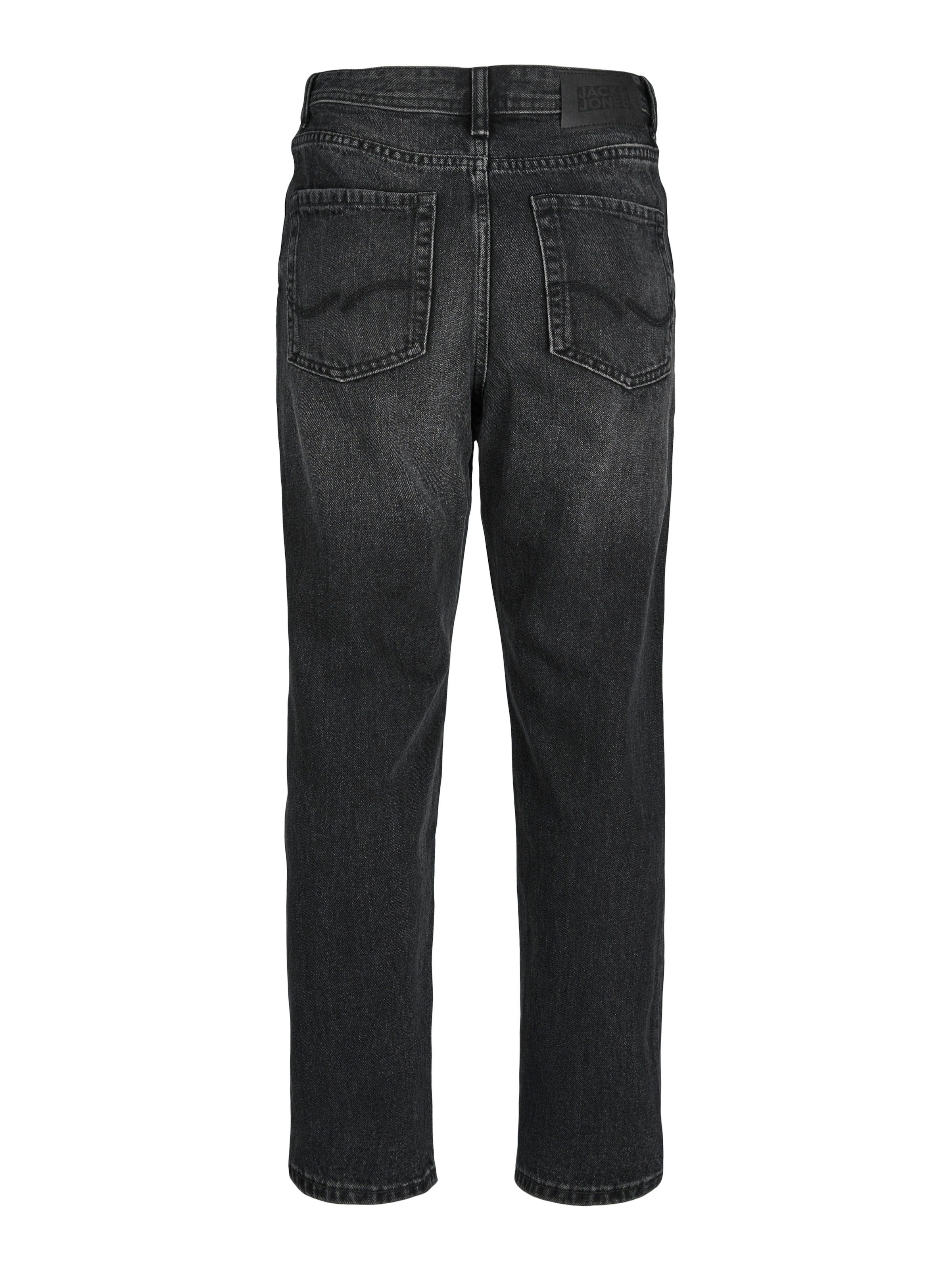 Jack & Jones Junior Loose-fit-Jeans »JJICHRIS bequem, pflegeleicht, mit Taschen«, Abriebeffekte, modisch, loose fit, Denim