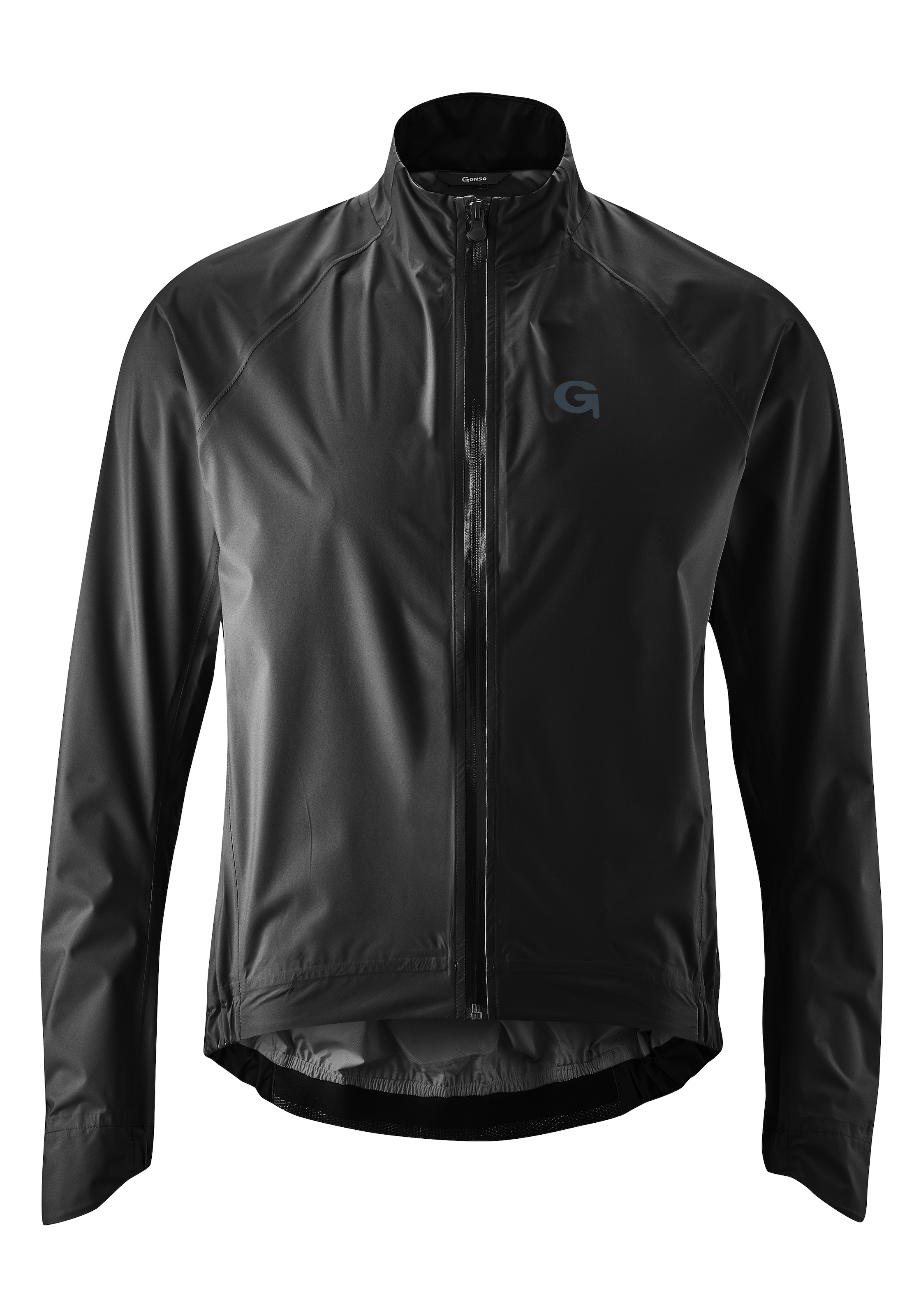 Gonso Fahrradjacke »SAVE JACKET ROAD M«, Herren Radjacke, wasserdichte Rennrad-Regenjacke mit Rückentasche