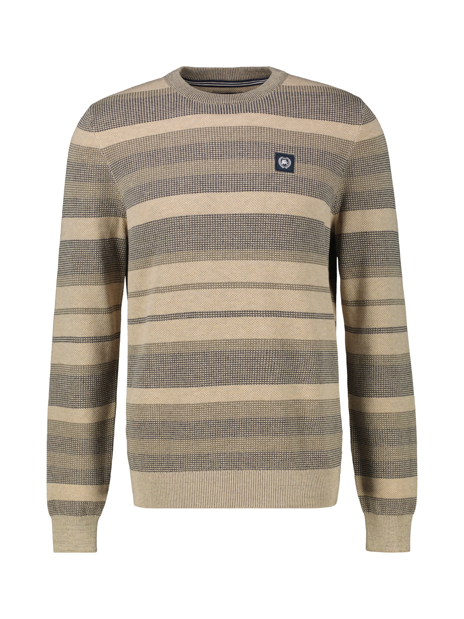 LERROS Strickpullover »Gestreifter Strickpullover«