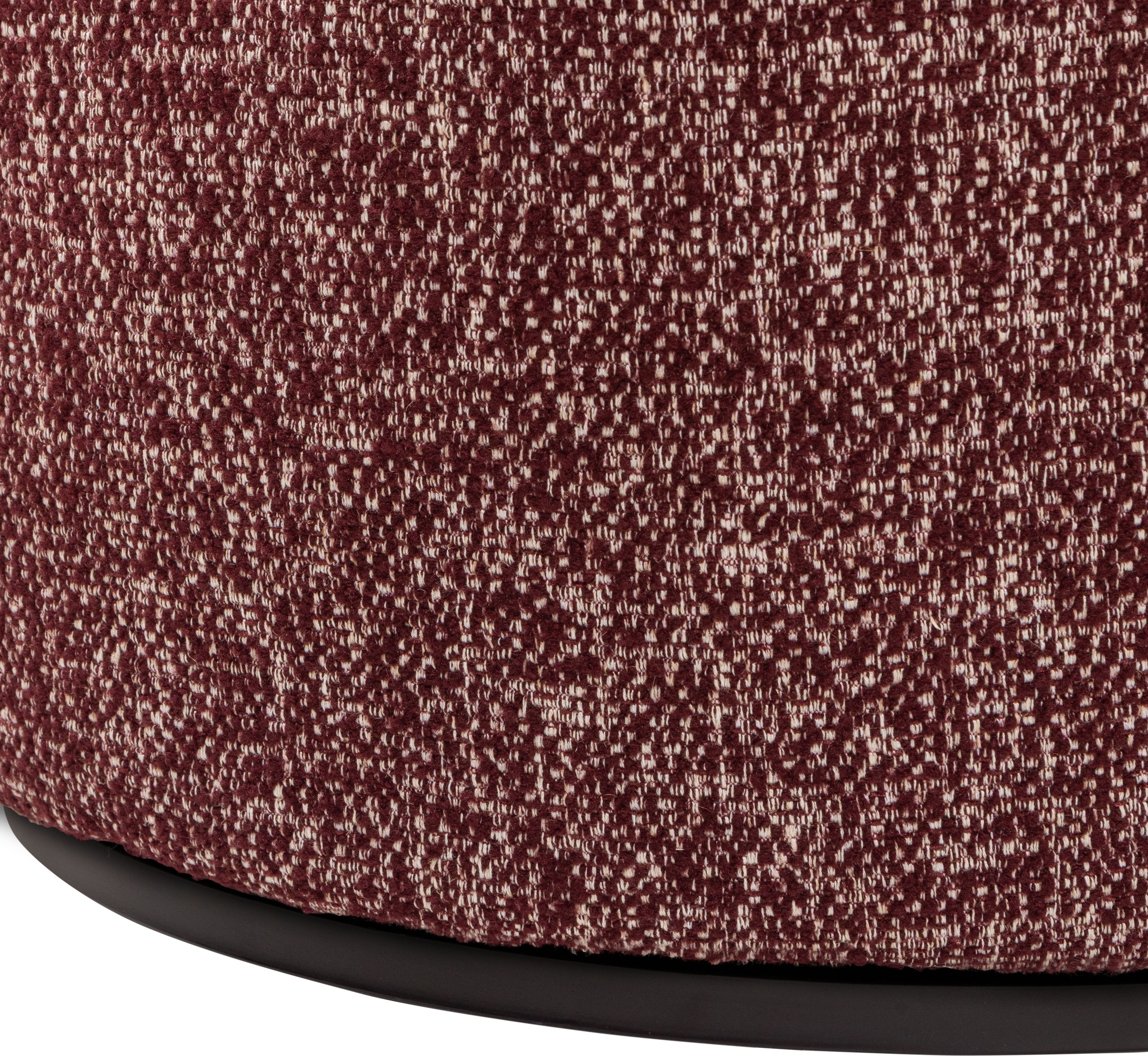 WOOOD Drehsessel »Serra Mischgewebe Bezug mit Drehmechanismus H 68 x B 70 x T 77 cm« Tragkraft 120 kg, vollständig montiert, Geringe Verschleißfestigkeit