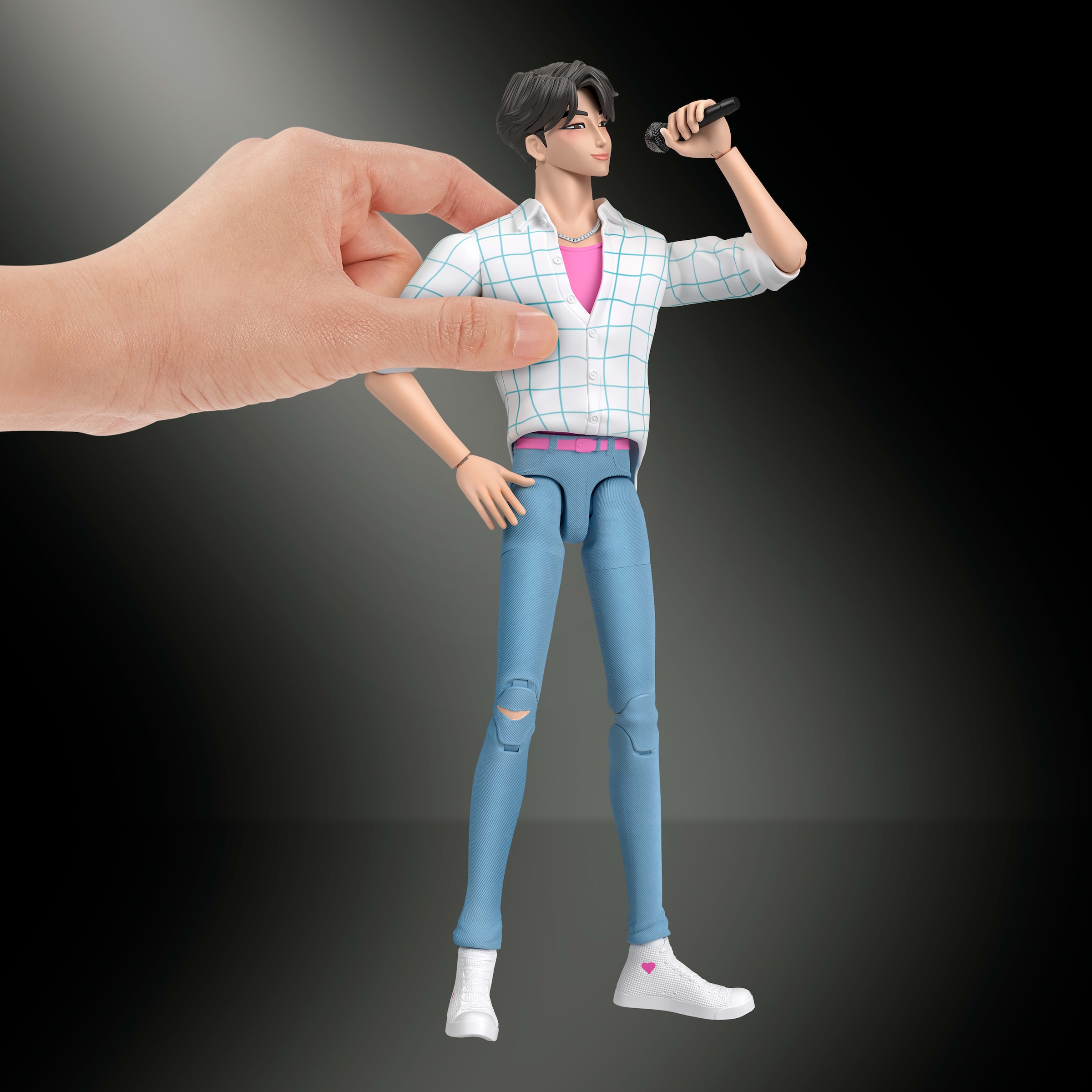 Mattel® Actionfigur »KPop Demon Hunters Jinu« beweglich