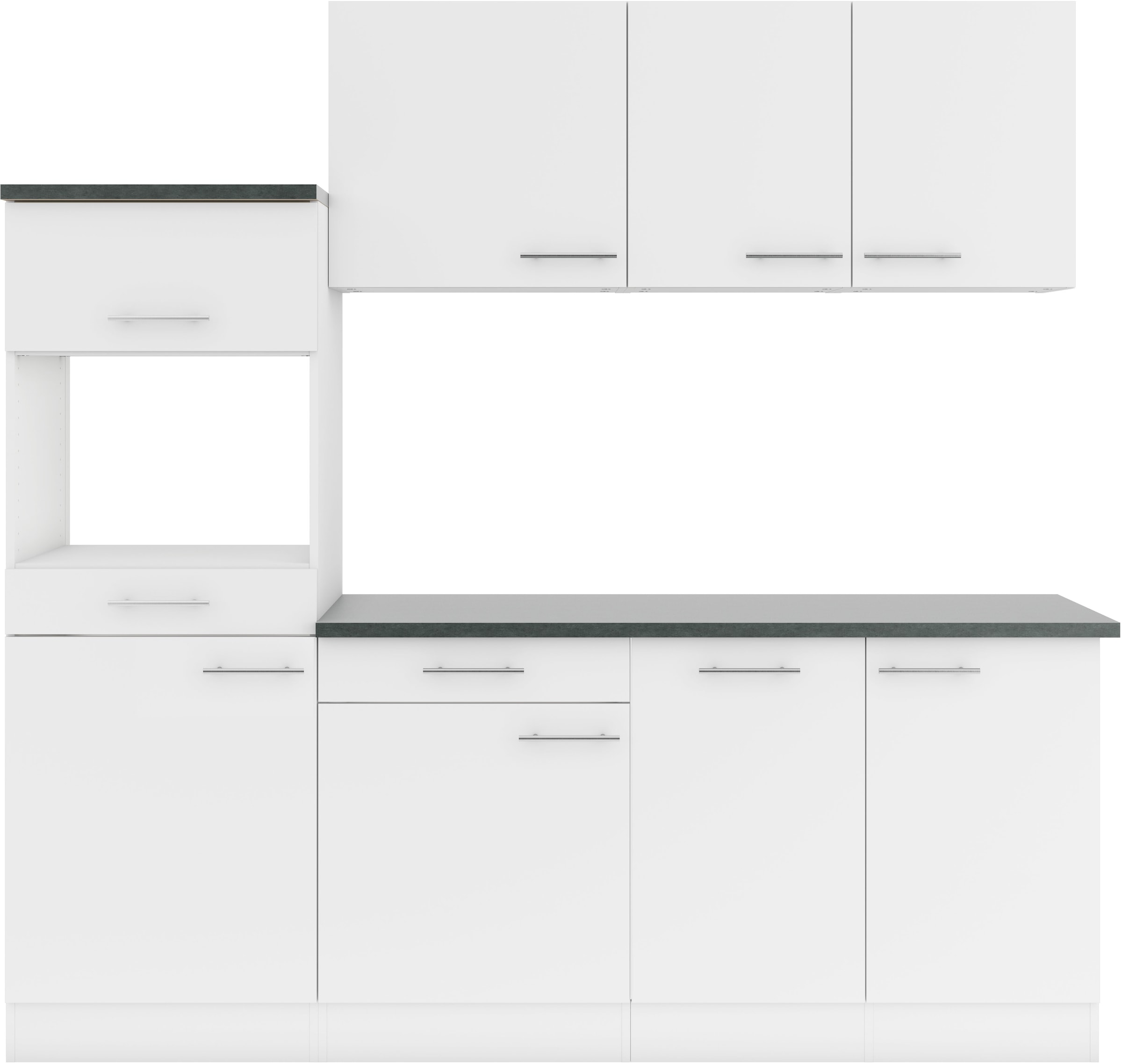 OPTIFIT Küchenzeile "Bella" Breite 210 cm, wahlweise mit E-Geräten