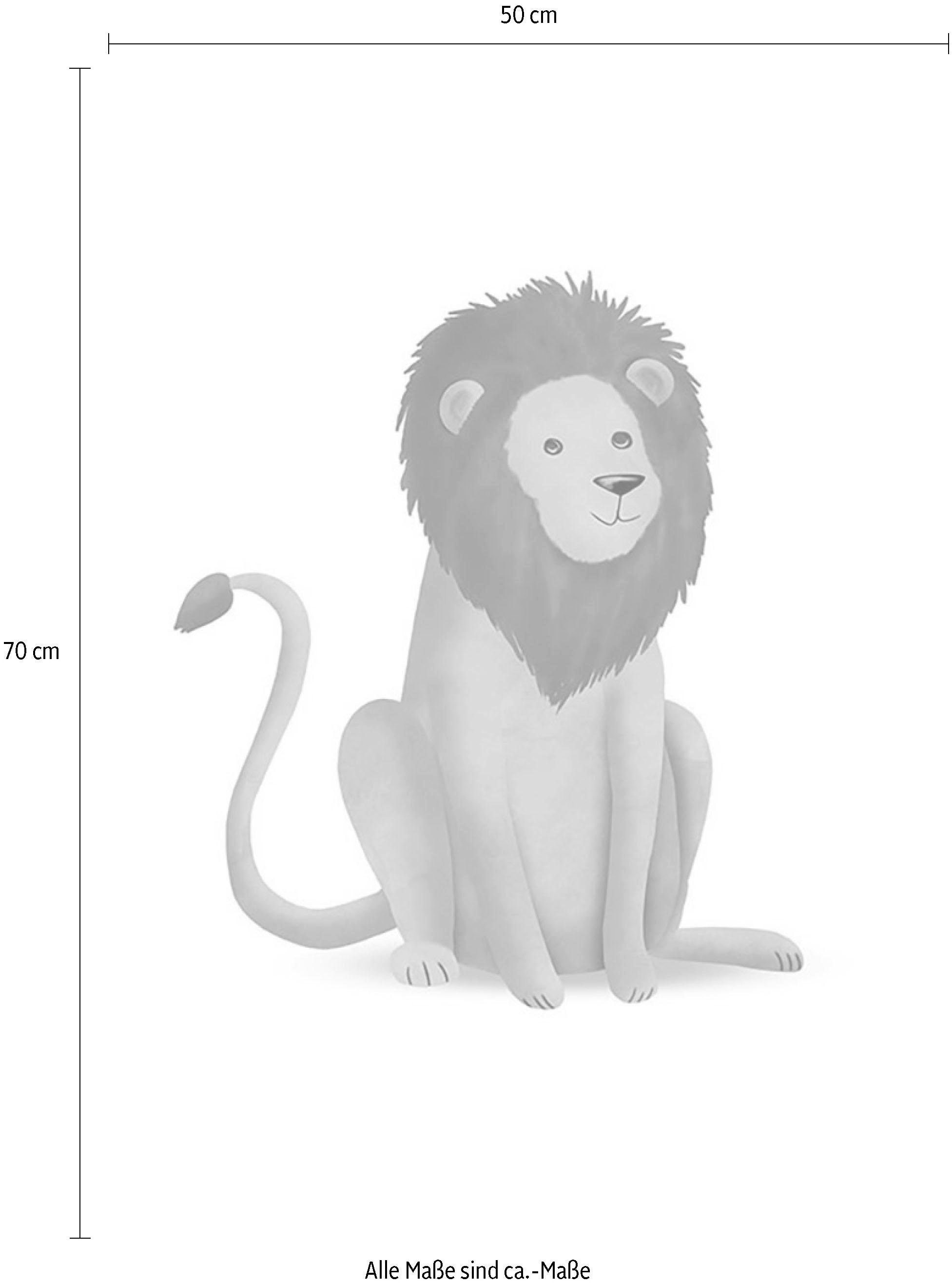 Komar Poster »Cute Animal Lion«, Jahren XXL Wohnzimmer Schlafzimmer, 3 online Tiere, St.), mit kaufen | Kinderzimmer, Garantie (1