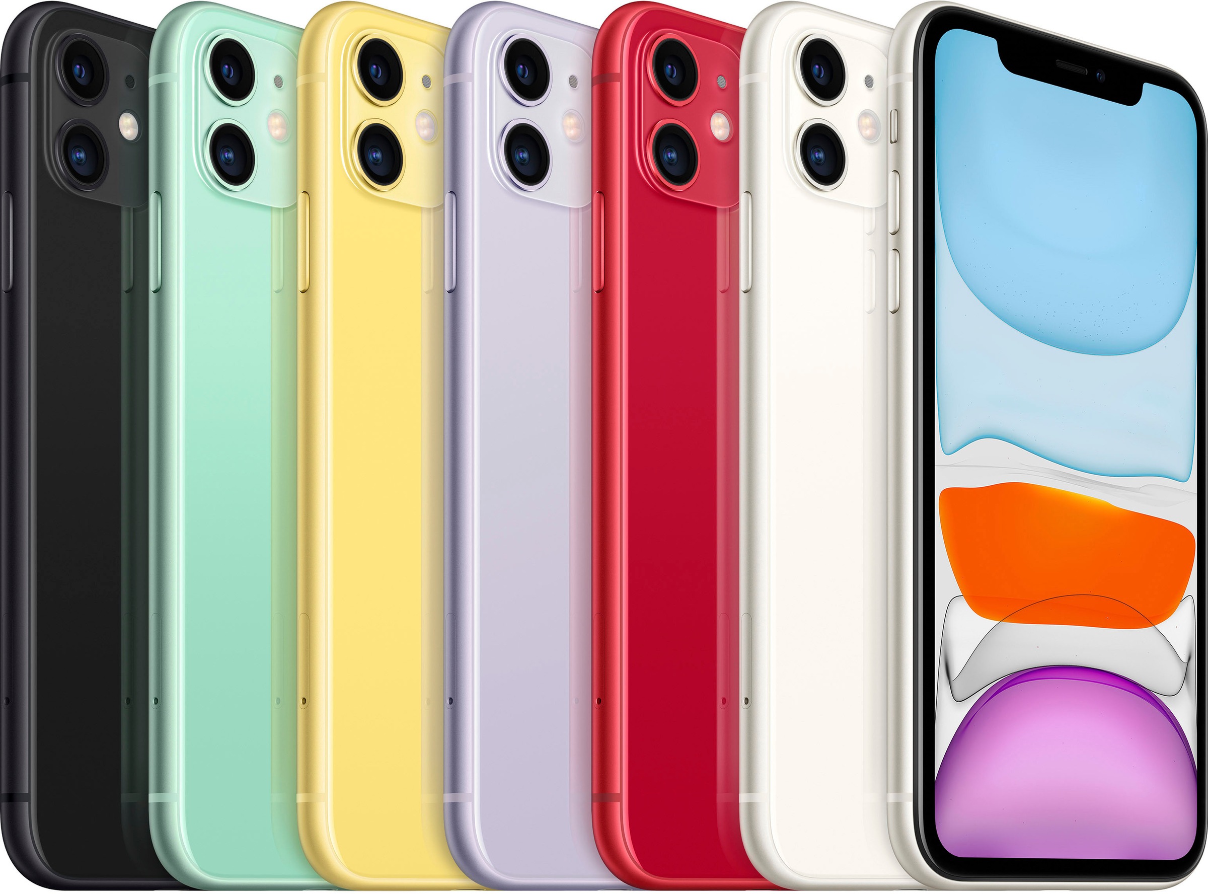 Apple Smartphone »iPhone 11«, white, ohne Strom-Adapter und Kopfhörer