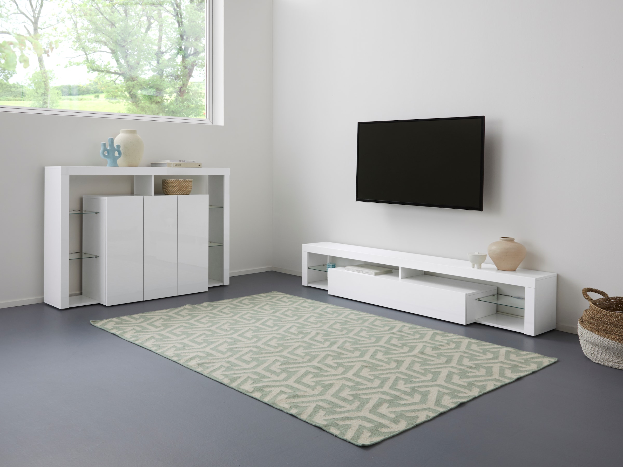 INOSIGN Highboard »Essential«, Höhe ca. 100 cm