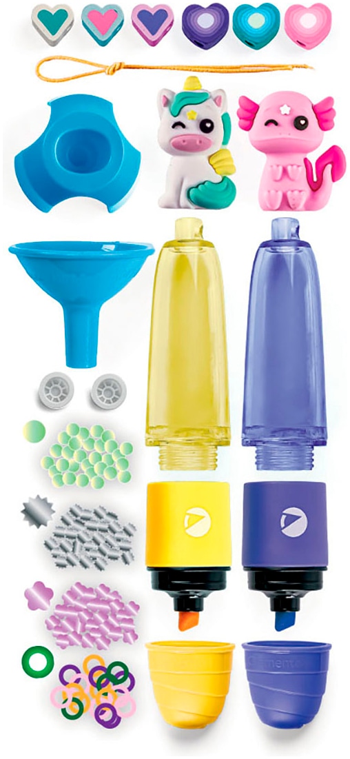 Clementoni® Kreativset »Idea, Deine Textmarker-Kreationen - Tiere im Trend«