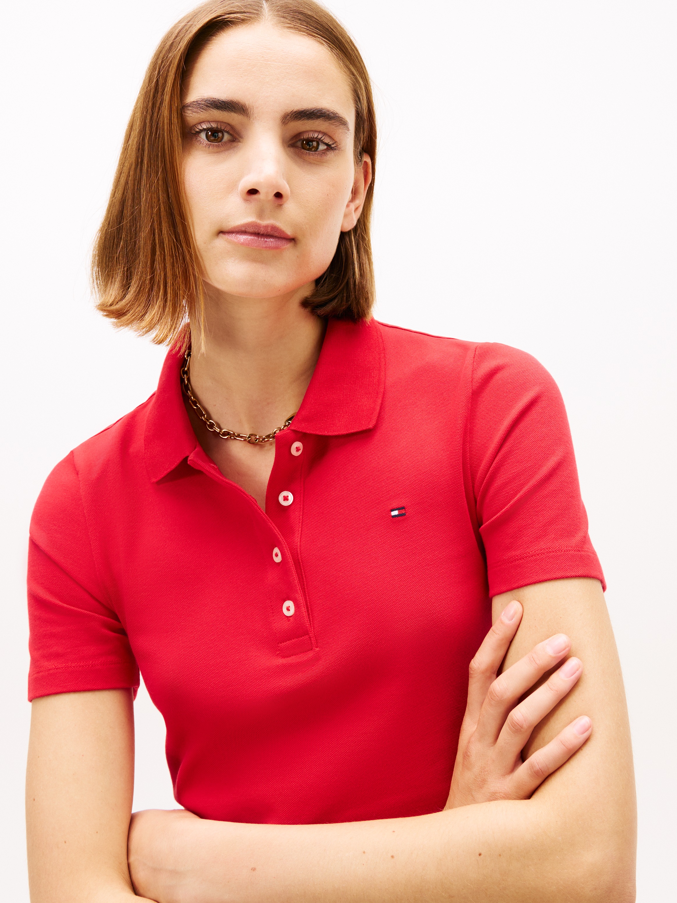 Tommy Hilfiger Poloshirt »1985 Slim Fit Pique Premium«