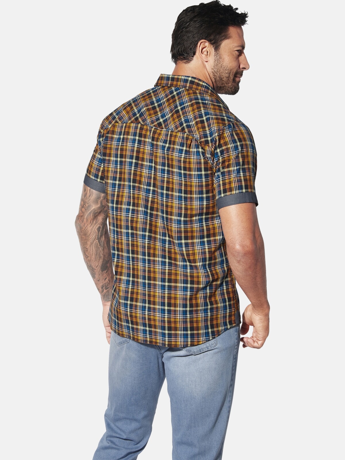 Jan Vanderstorm Kurzarmhemd »Kurzarmhemd URTHOR«
