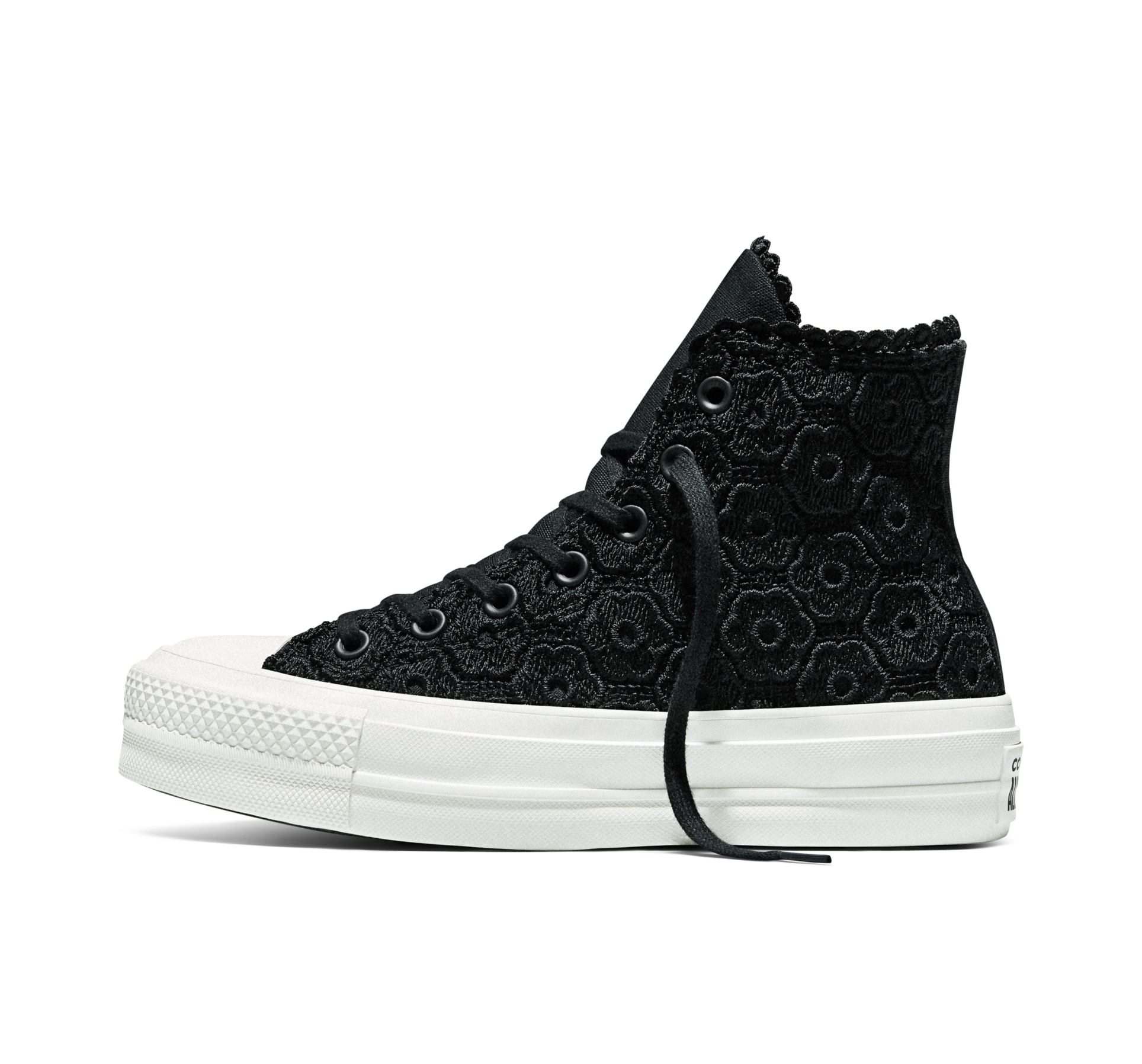 Converse Sneaker »CHUCK TAYLOR ALL STAR LIFT PLATFORM CROCHET«  für vielseitige Freizeitaktivitäten, mit Gummilaufsohle