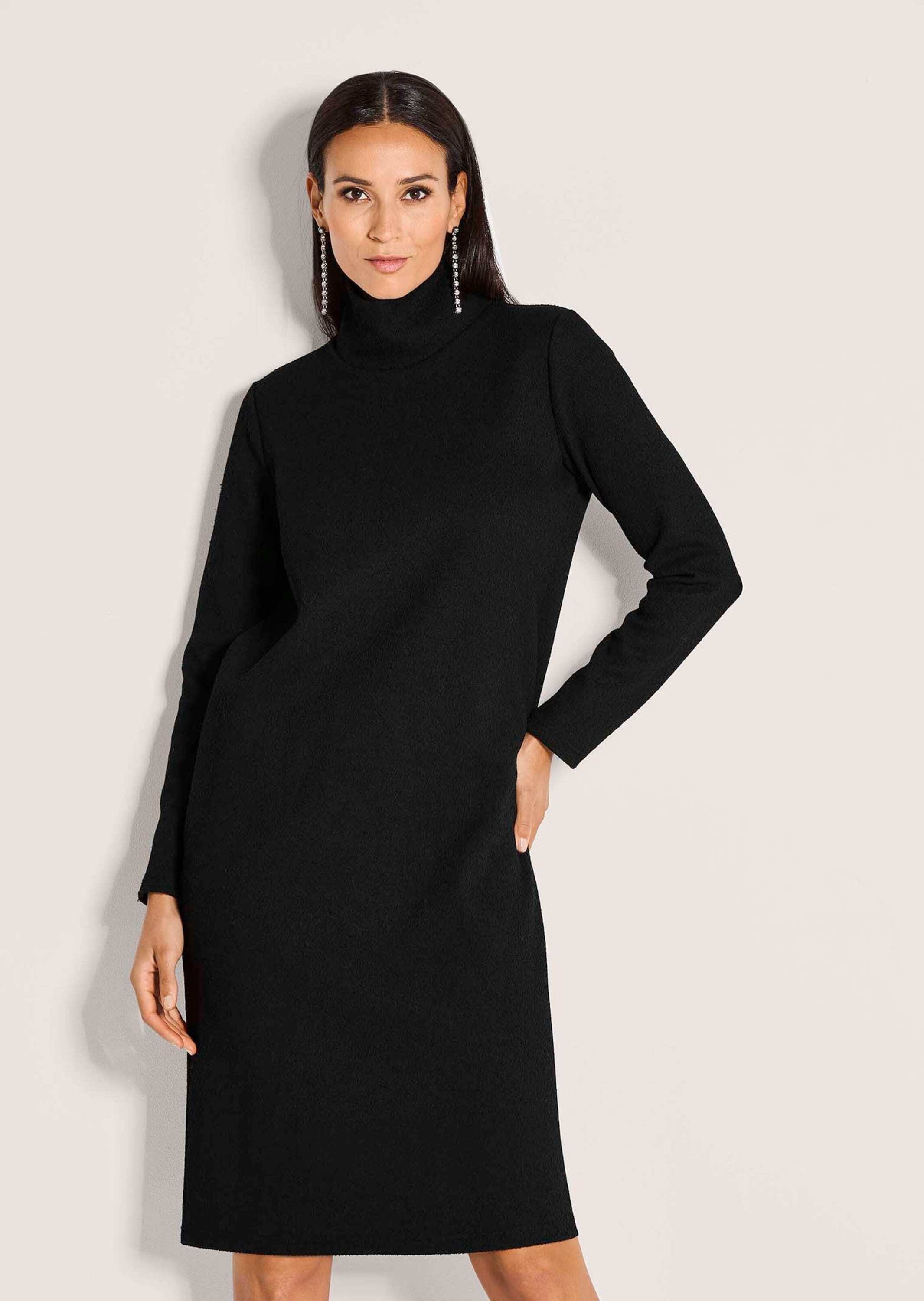 MADELEINE Sommerkleid »Etuikleid Elegantes Businesskleid mit Stehkragen« Stehkragen