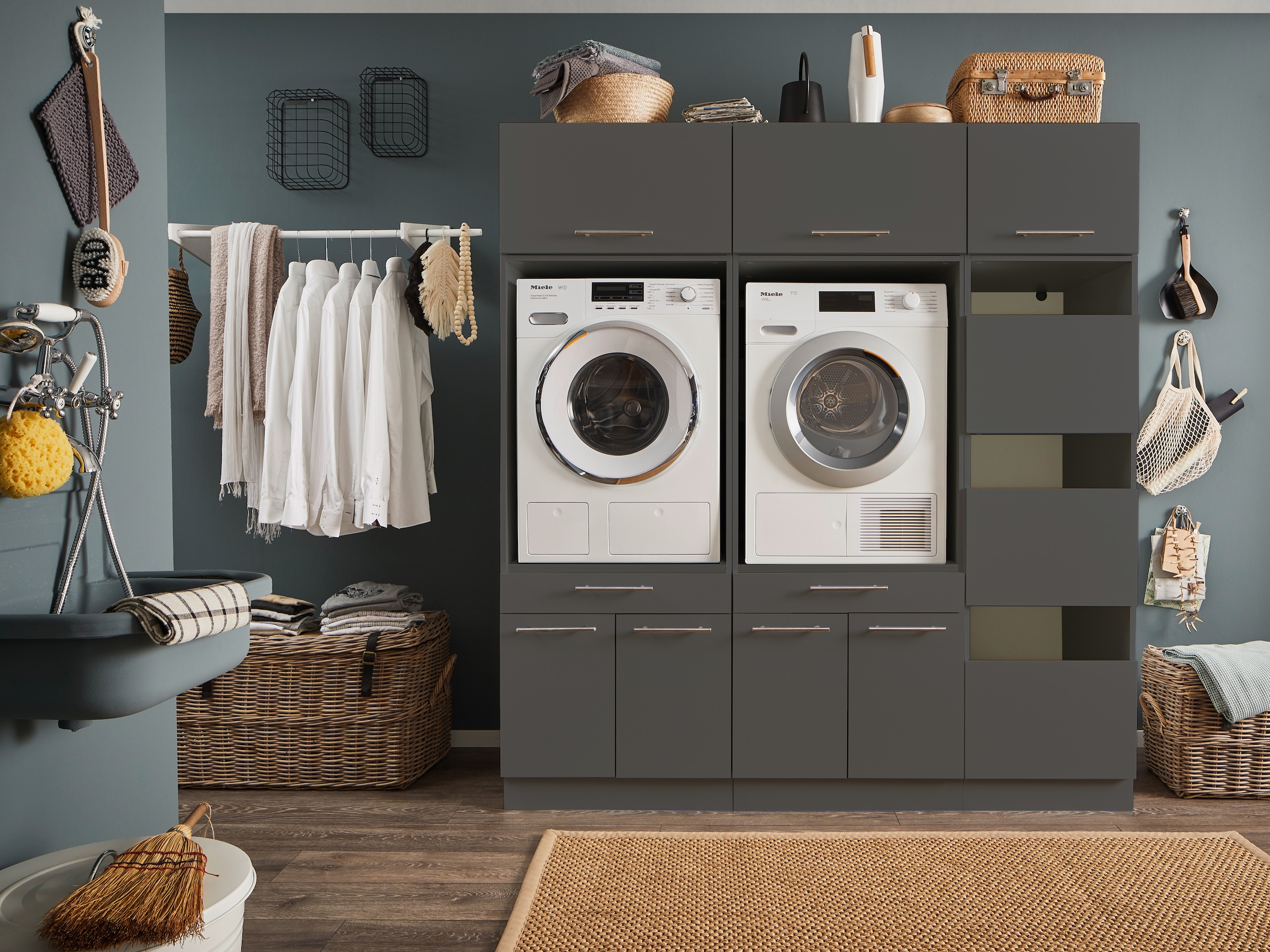 Laundreezy Mehrzweckschrank-Set »LAUNDREEZY LDSK11«
