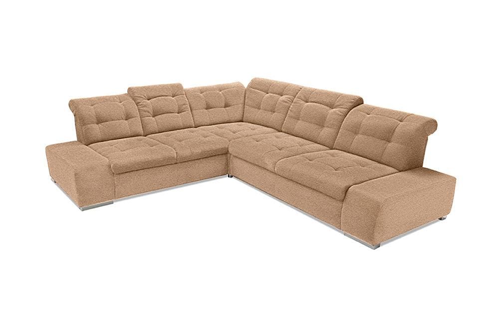 sit&more Ecksofa "Pale L-Form" inklusive Kopfteilverstellung, wahlweise mit Schlaffunktion