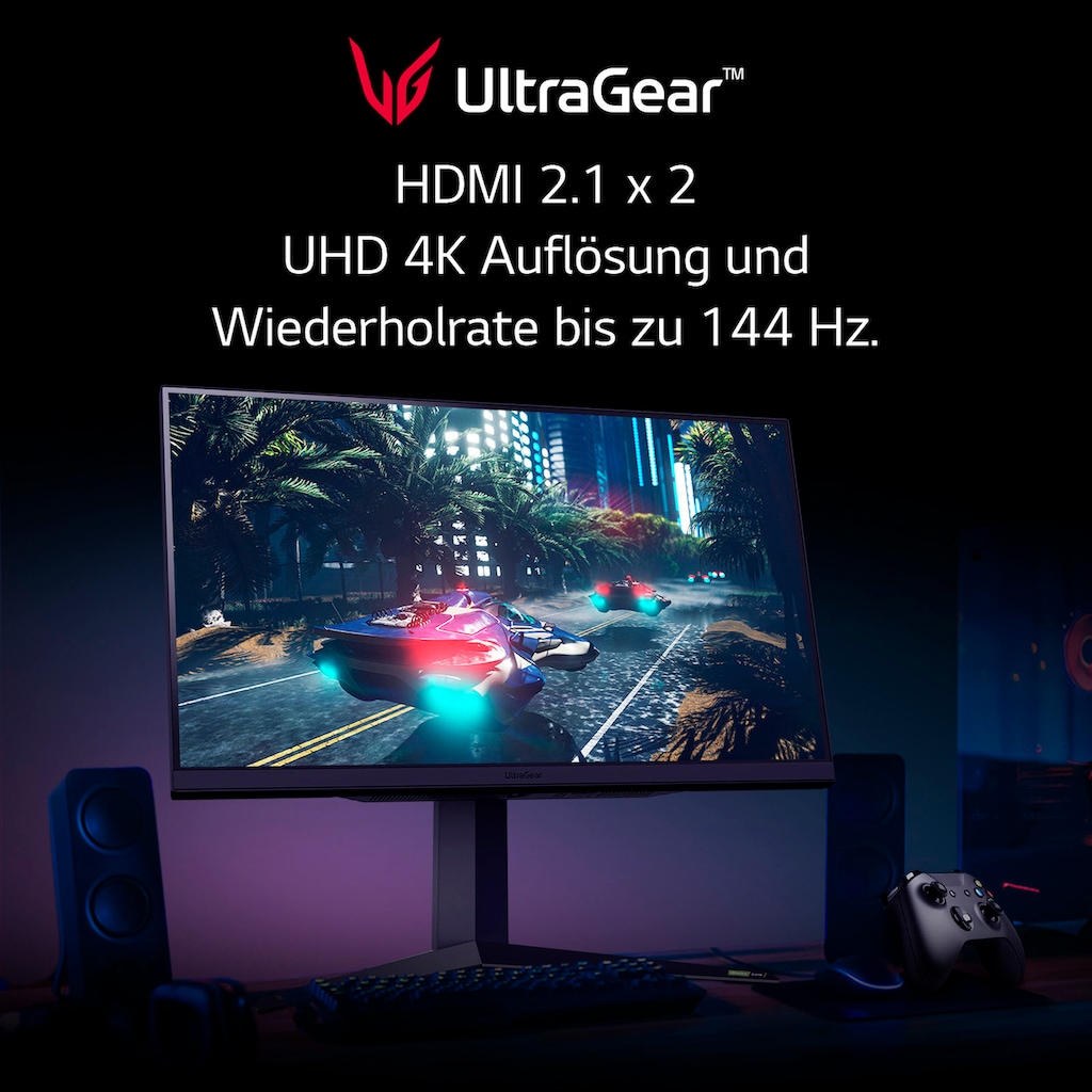 LG Gaming-Monitor »32GQ950P«, 80 cm/32 Zoll, 3840 x 2160 px, 4K Ultra HD, 1 ms Reaktionszeit, 144 Hz