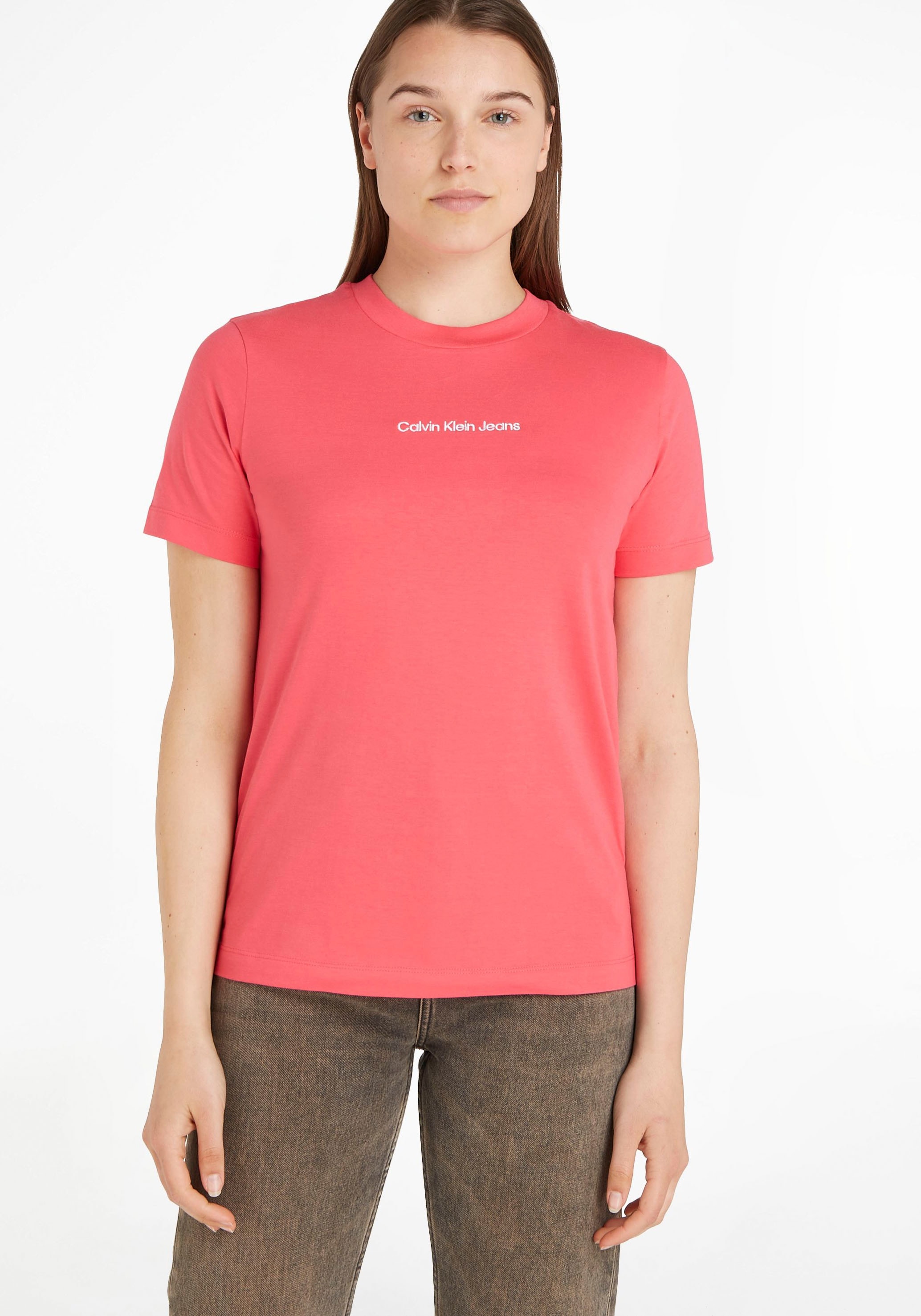 ♕ T-Shirt, aus Klein Calvin Baumwolle bei reiner Jeans