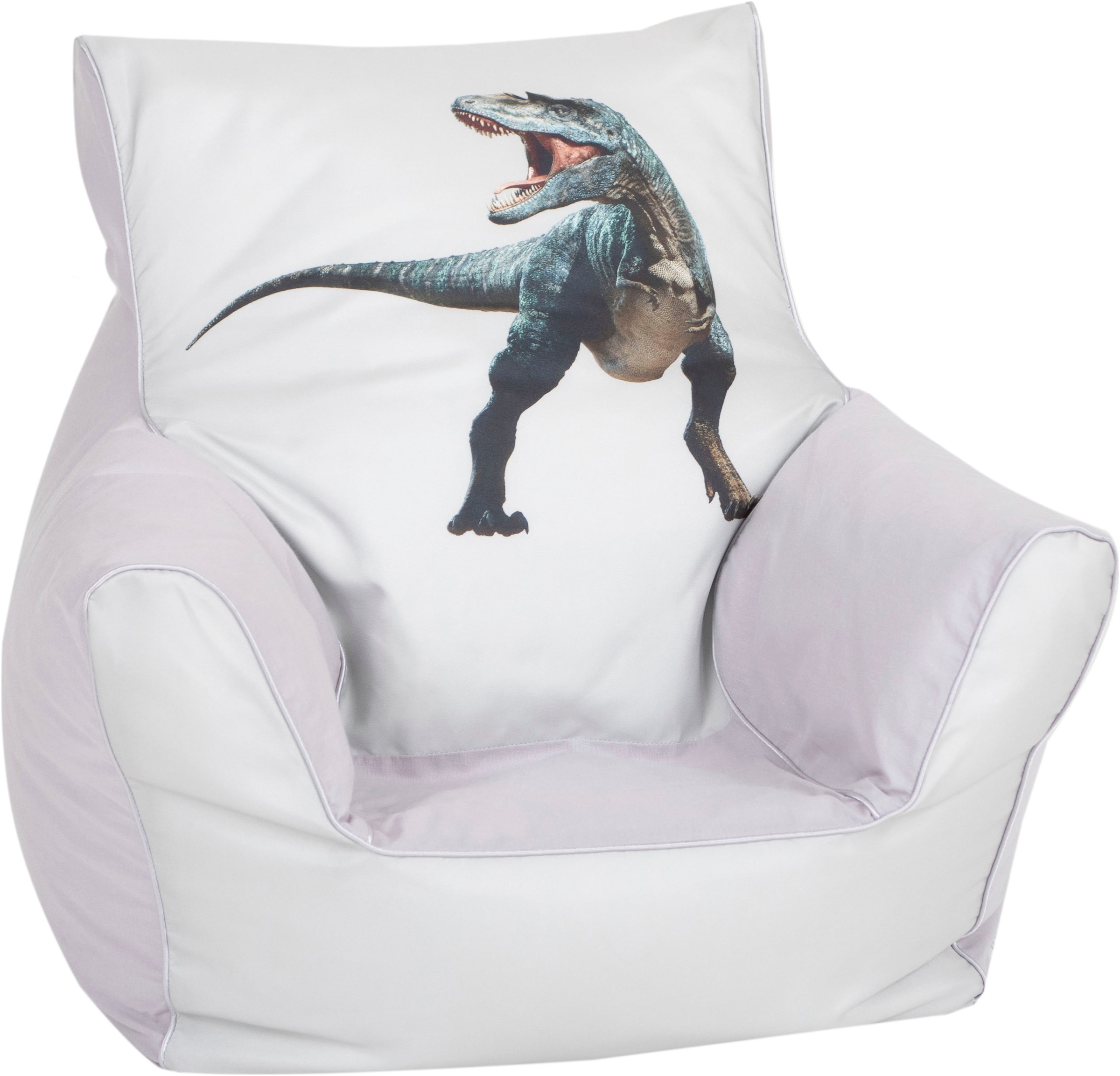 Knorrtoys® Sitzsack »Dino, grey«, für Kinder