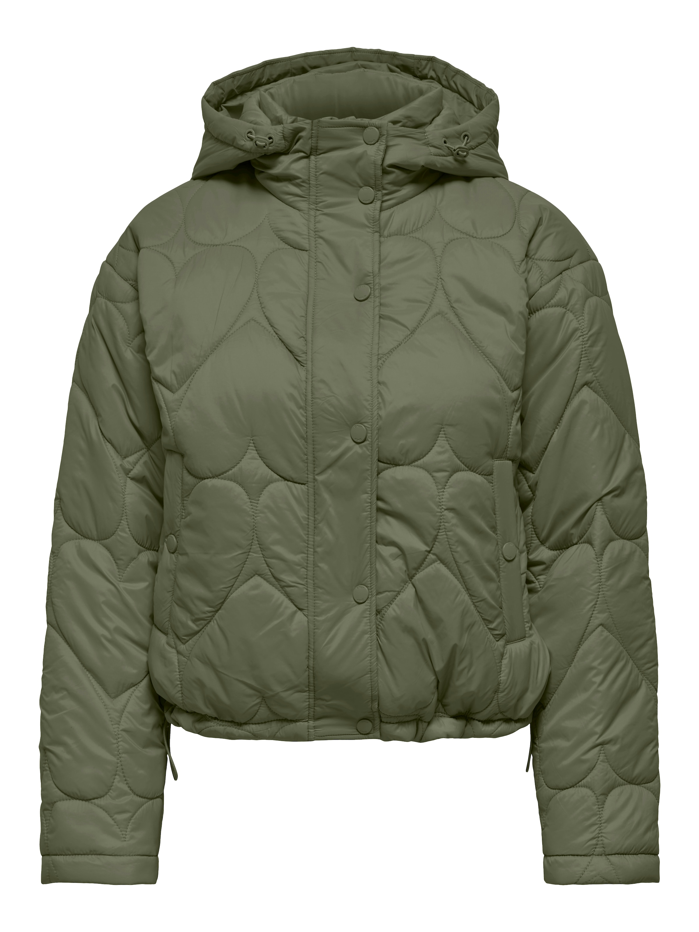 ONLY Steppjacke »ONLTAHIA LW HEART HOOD JACKET CC OTW« mit Kapuze Kunstfaser