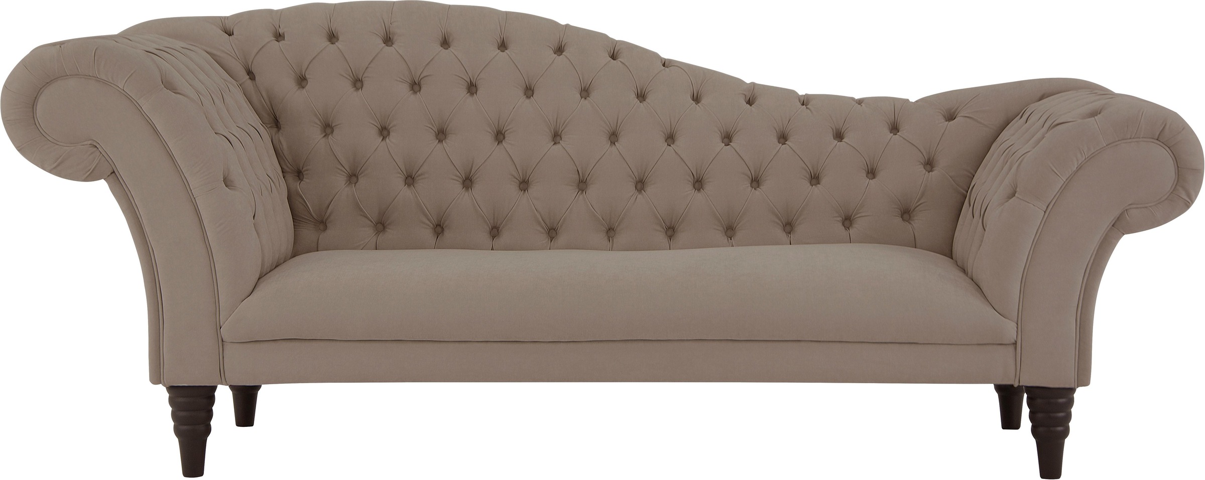 Home affaire 3-Sitzer »Chester«, mit Knopfheftung in Recamieren-Optik