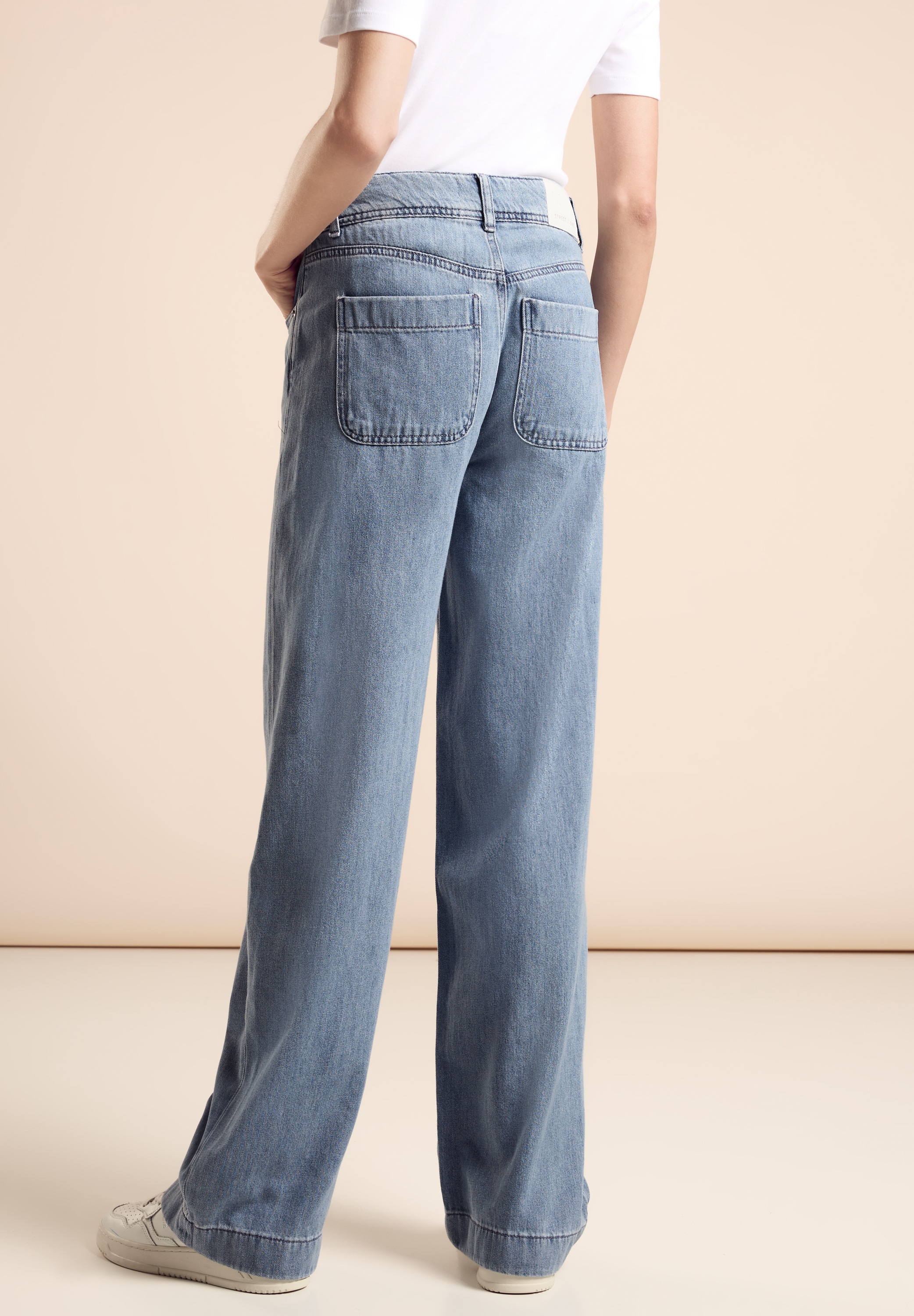 STREET ONE Weite Jeans, im Five-Pocket Style