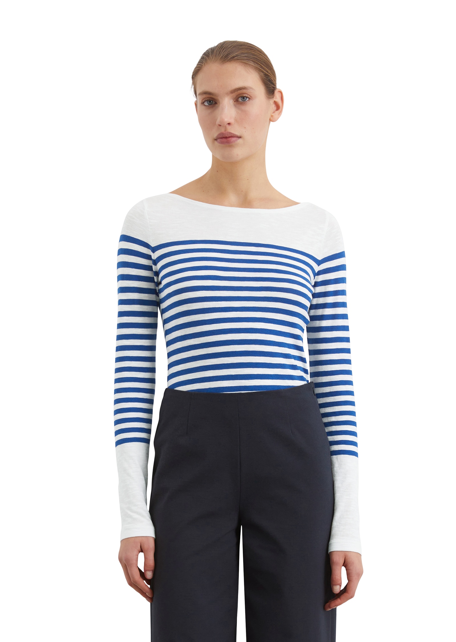 Marc O'Polo Langarmshirt, im schönen Streifenmuster