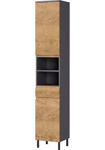 GERMANIA Hochschrank »Scantic«, Breite 34 cm, Badezimmerschrank, 2 Türen, 1... kaufen