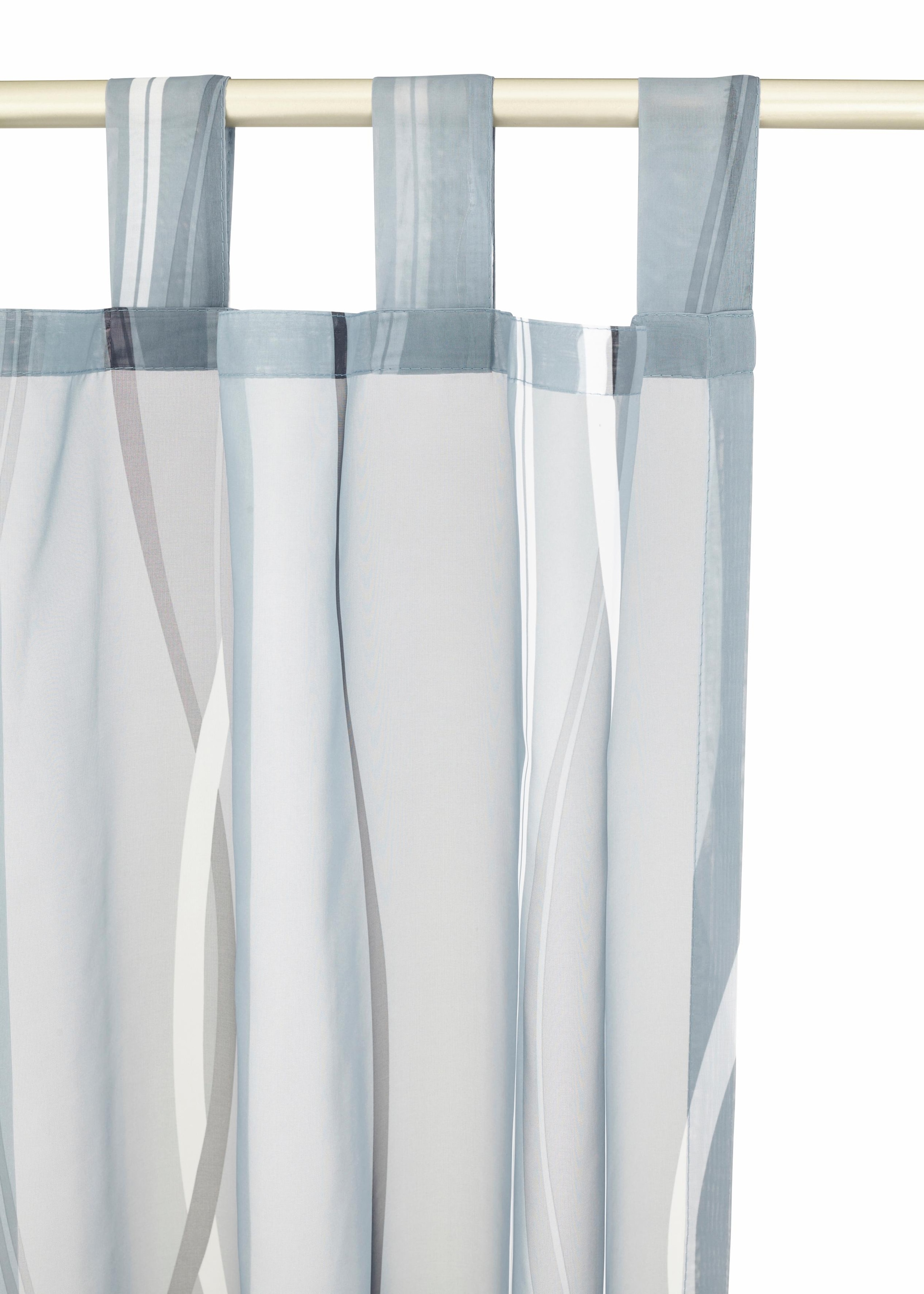 St.), my Voile, Polyester, »Dimona«, Gardine home (2 Wellen 2er-Set,