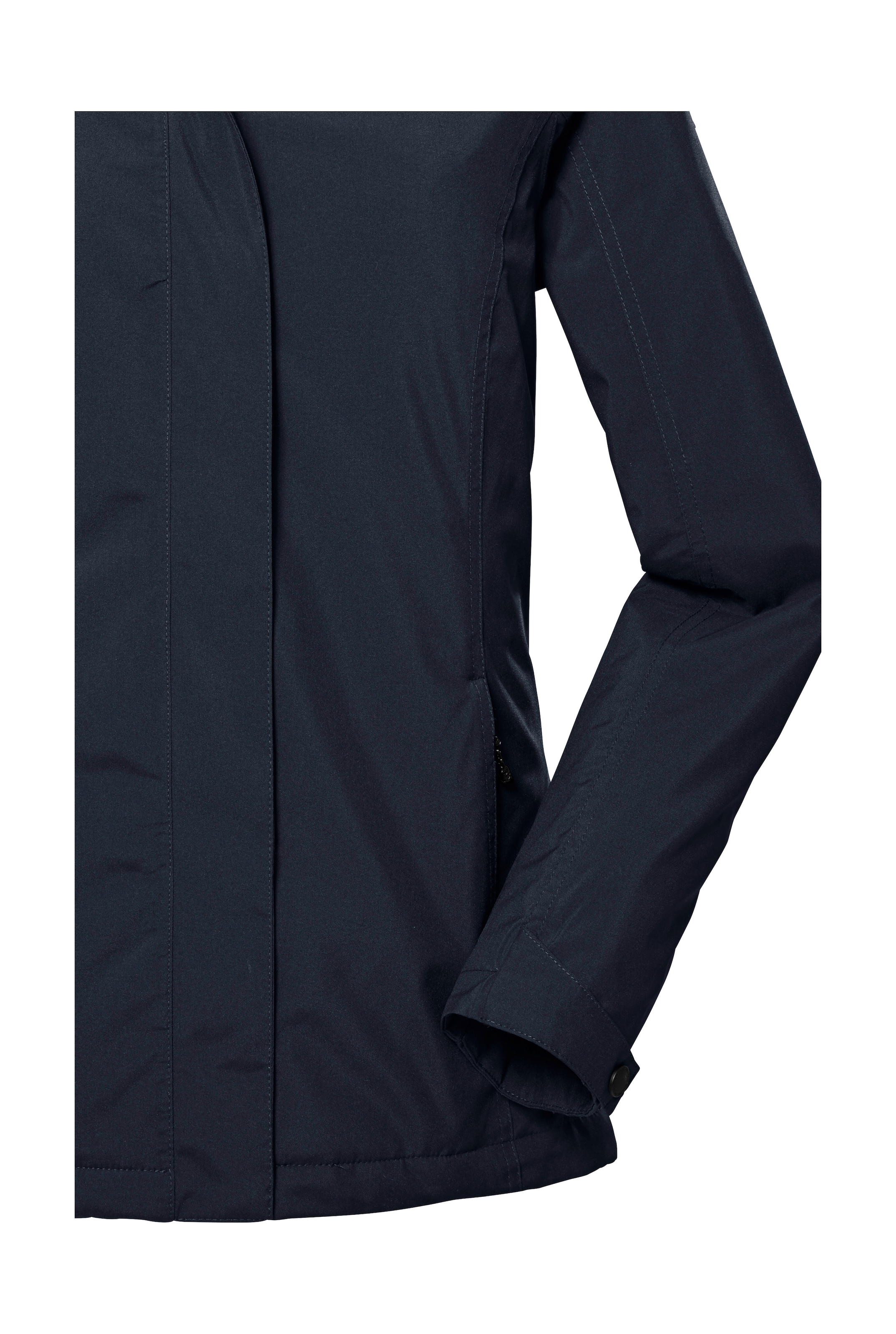 Killtec Outdoorjacke »KOS 42 WMN JCKT« Wasser- u winddicht, atmungsaktiv, Kapuze abzippbar, Ärmel verstellbar