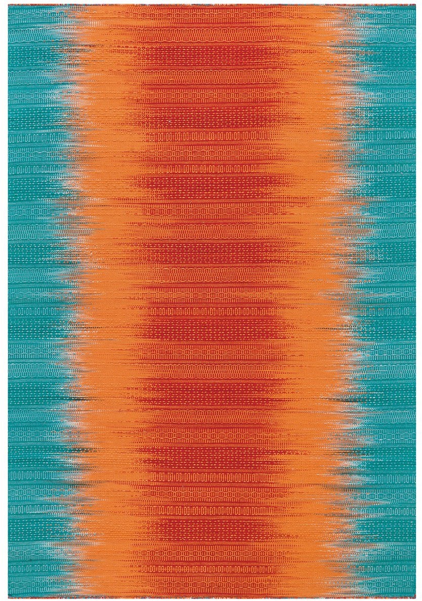 Arte Espina Teppich »Sunset 8070« rechteckig 12 mm Höhe Handgemachter Wollteppich mit Wohlfühlcharakter