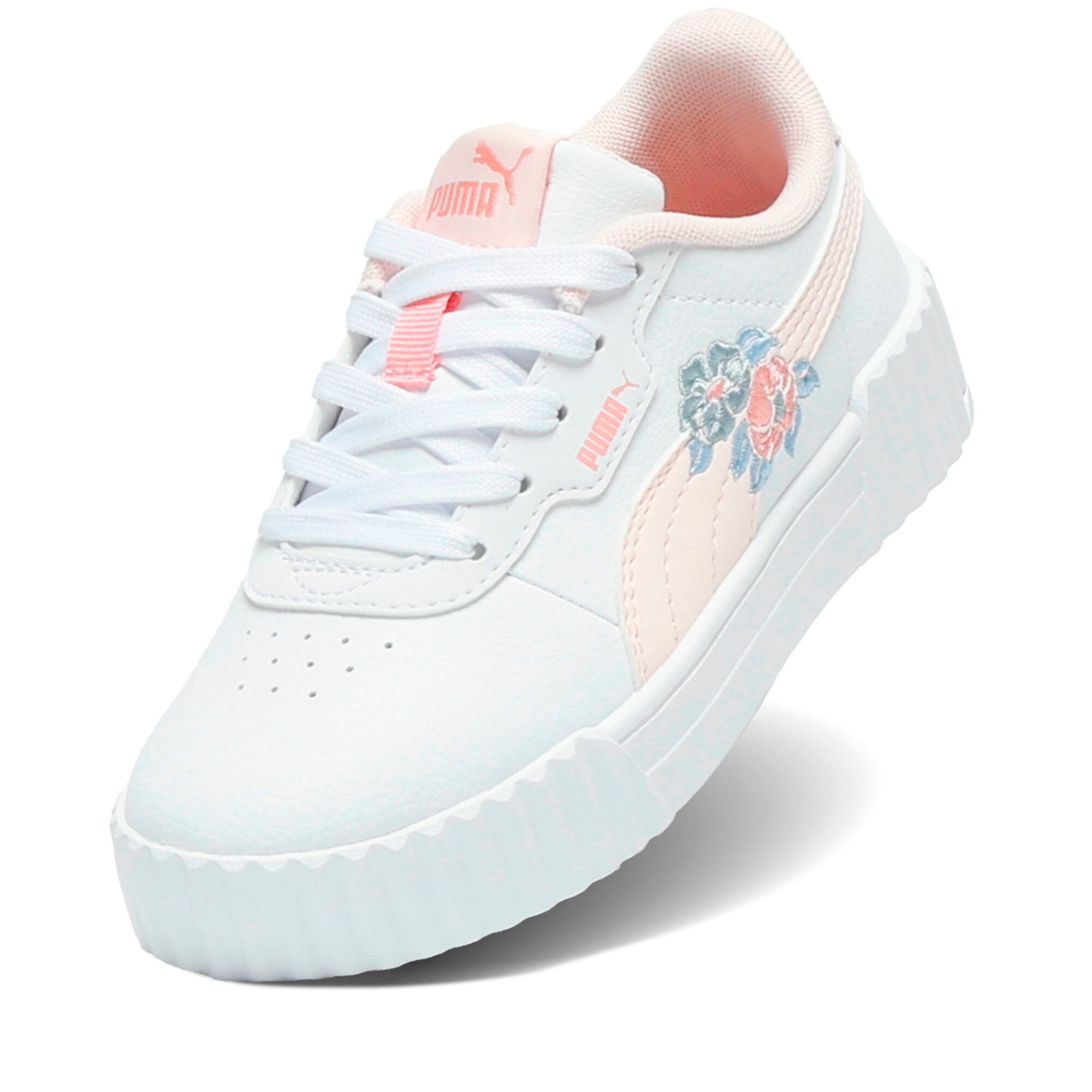 PUMA Sneaker »CARINA 3.0 FLORAL PS«  mit Schnürverschluss, atmungsaktives Innenmaterial aus Textil