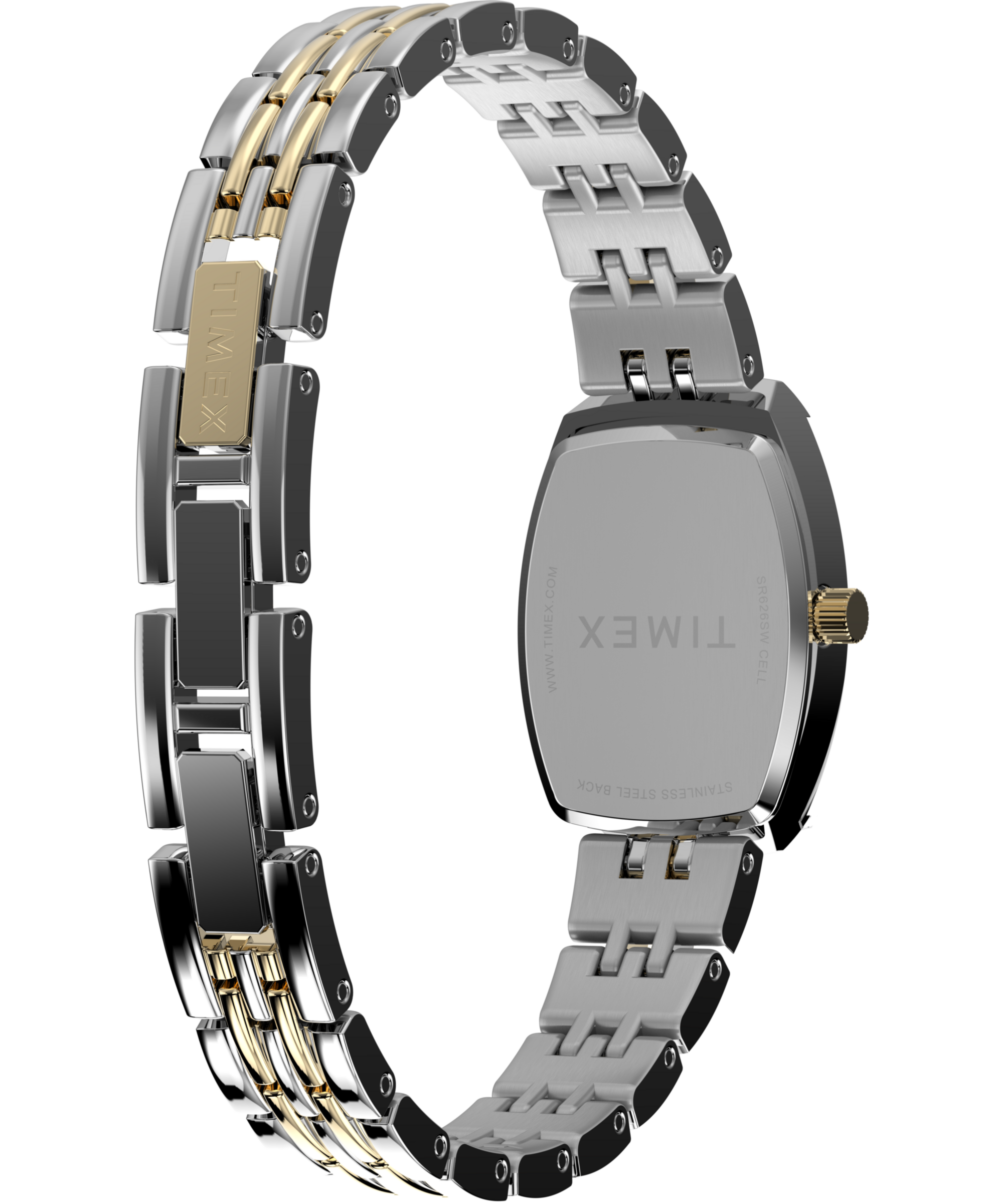 Timex Quarzuhr »CHARLOTTE« Armbanduhr, Damenuhr, Metallarmband, analog