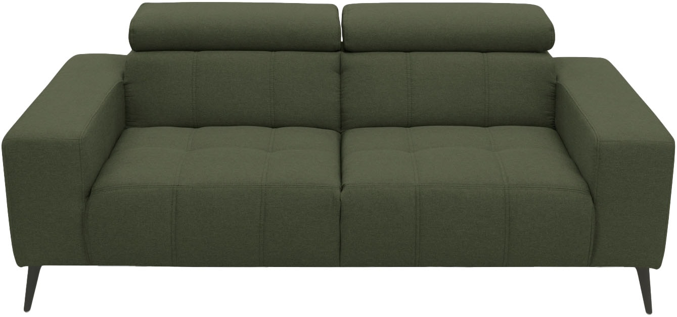 DOMO collection 2-Sitzer »Trento, mit Kufenfuß oder Einzelfuß« wahlweise mit Kopfteilverstellung und in zwei  Größen erhältlich