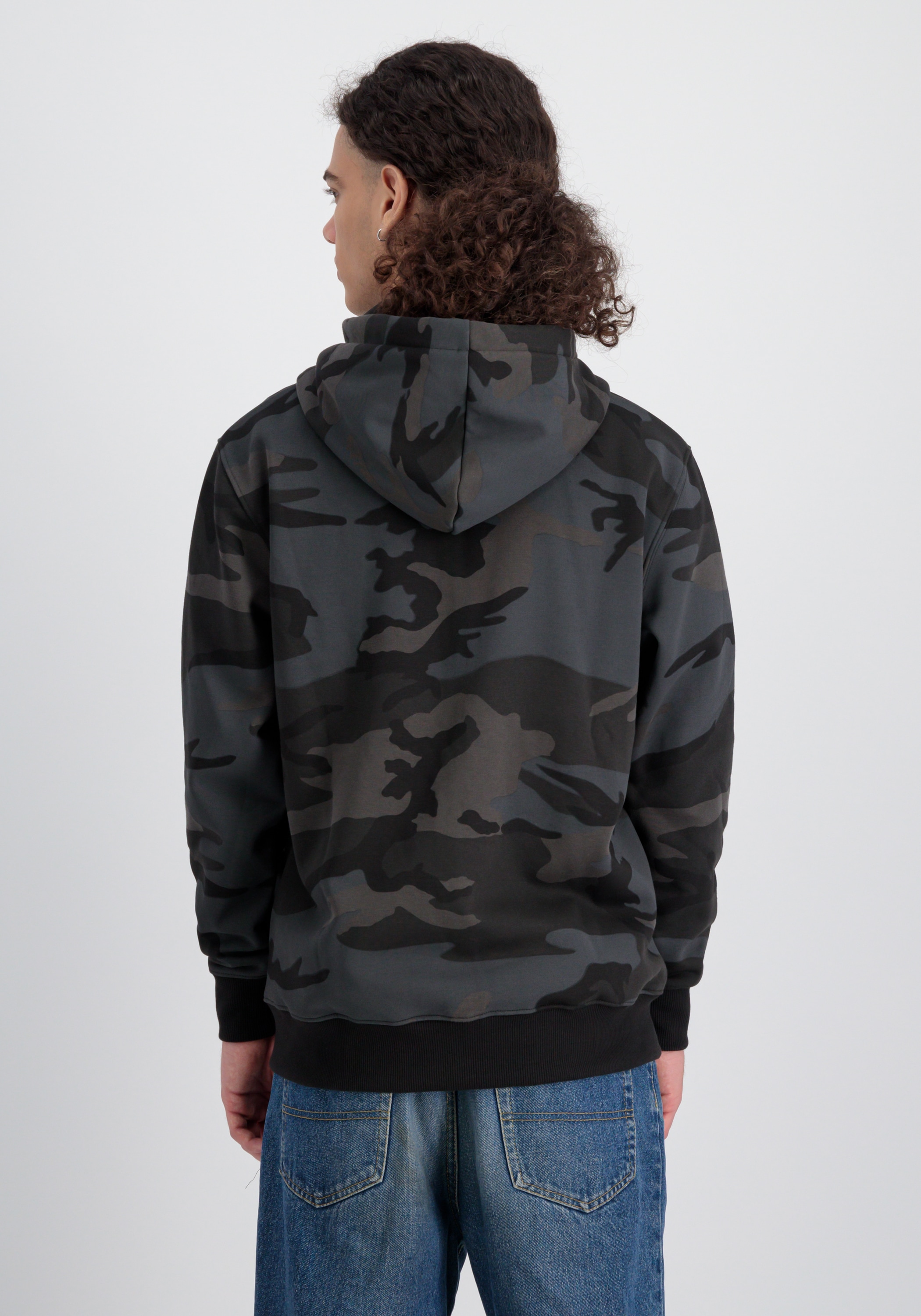 Alpha Industries Hoodie »Alpha Industries Men - Hoodies Basic Zip Hoodie Camo«