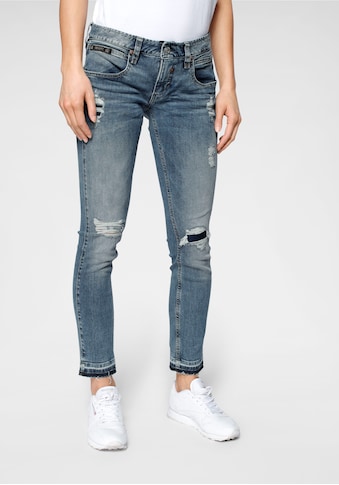 Herrlicher 7/8-Jeans »TOUCH CROPPED«, mit Cut Off Säumen und Destroyed Effekten kaufen