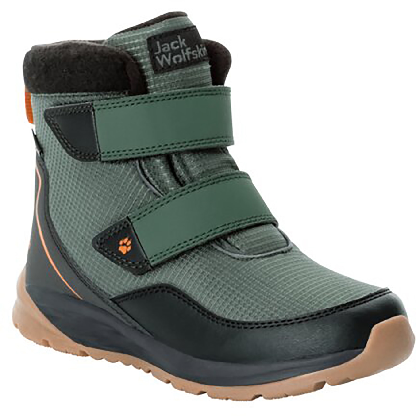 Jack Wolfskin Winterstiefel »POLAR BEAR TEXAPORE MID VC K«, Snowboots, Winterboots, Winterschuhe, wasserdicht, gefüttert